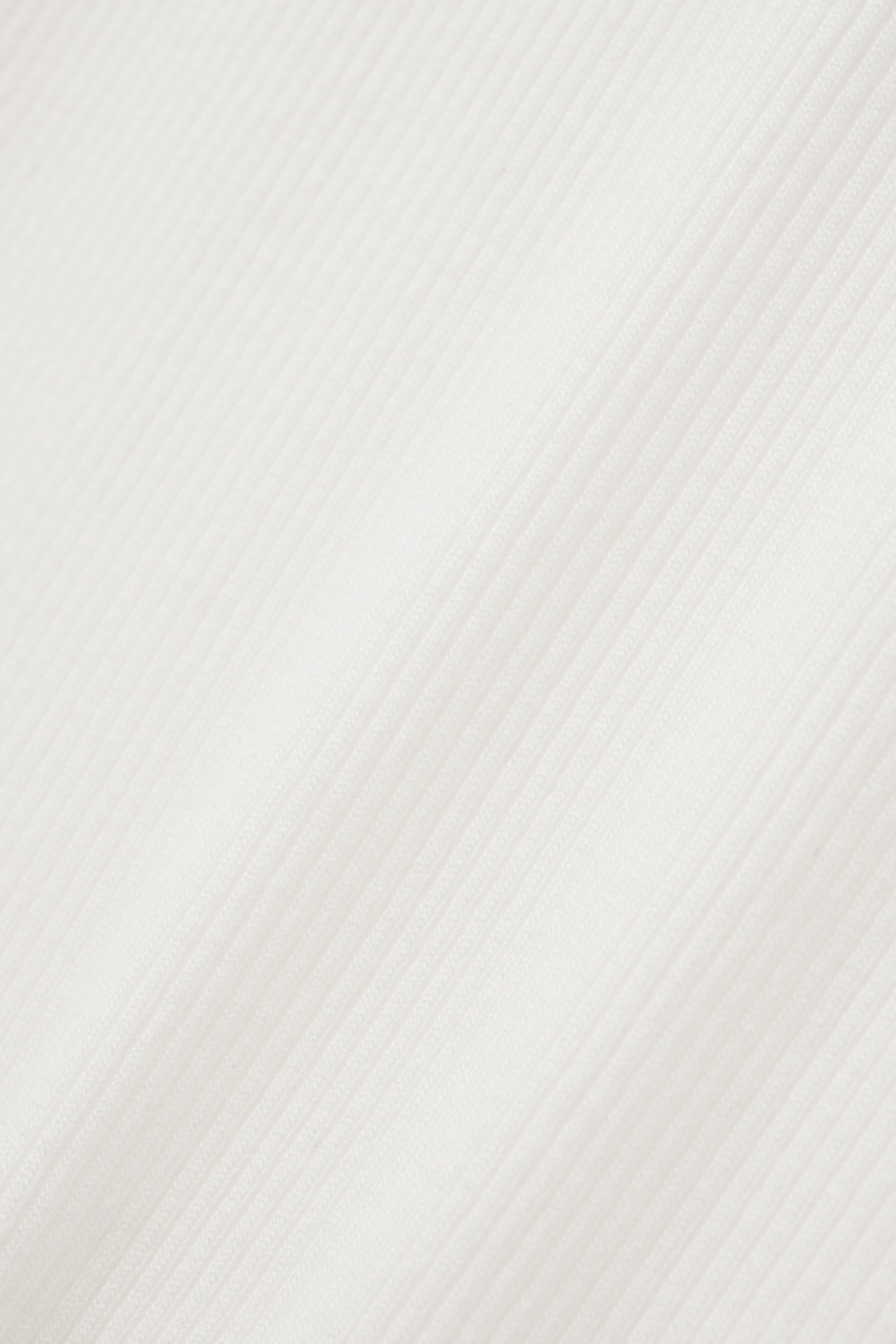 HENRY NECK LONG SLEEVE T-SHIRT_WHITE