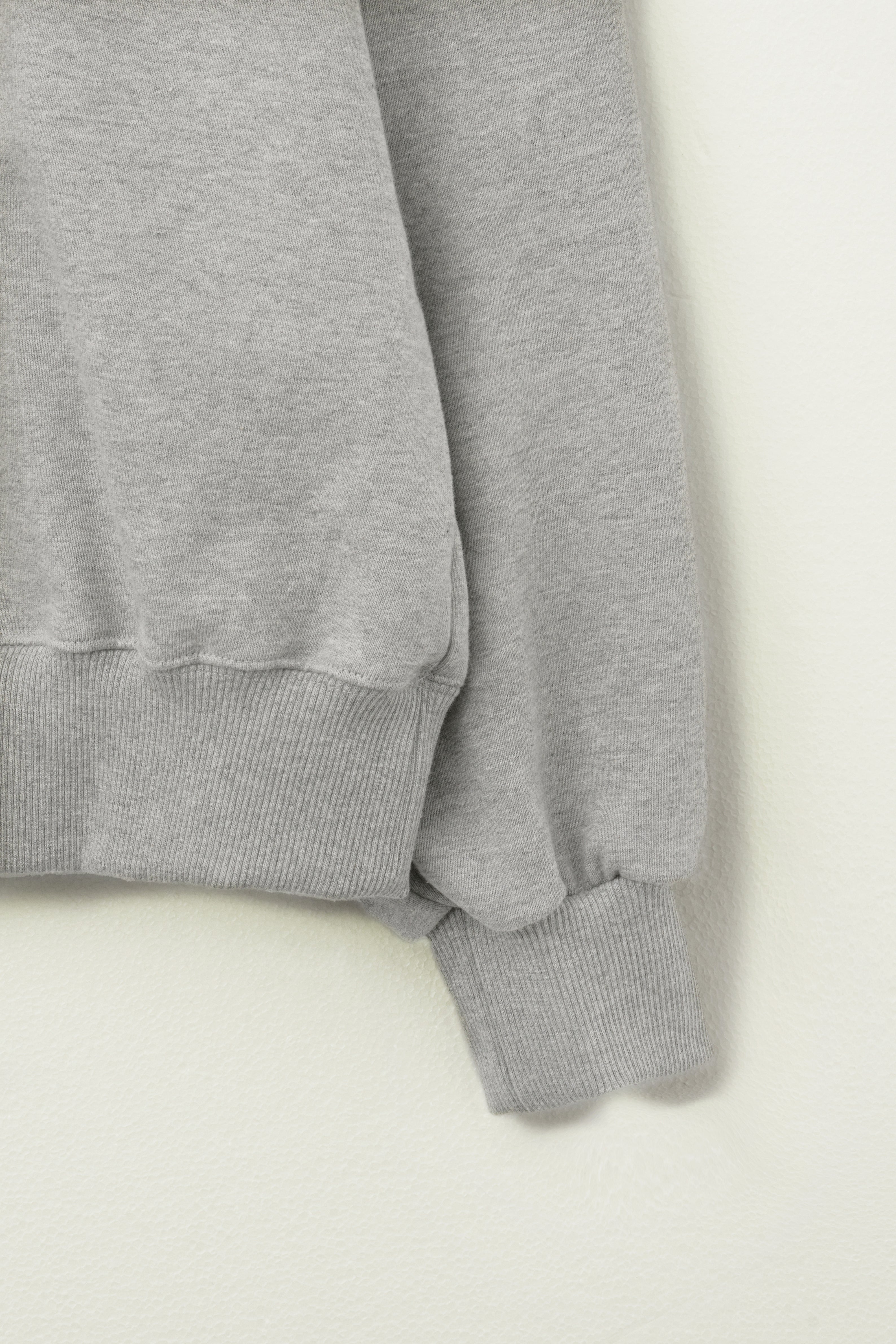 APPLIQUE LOGO SWEATSHIRT_GRAY