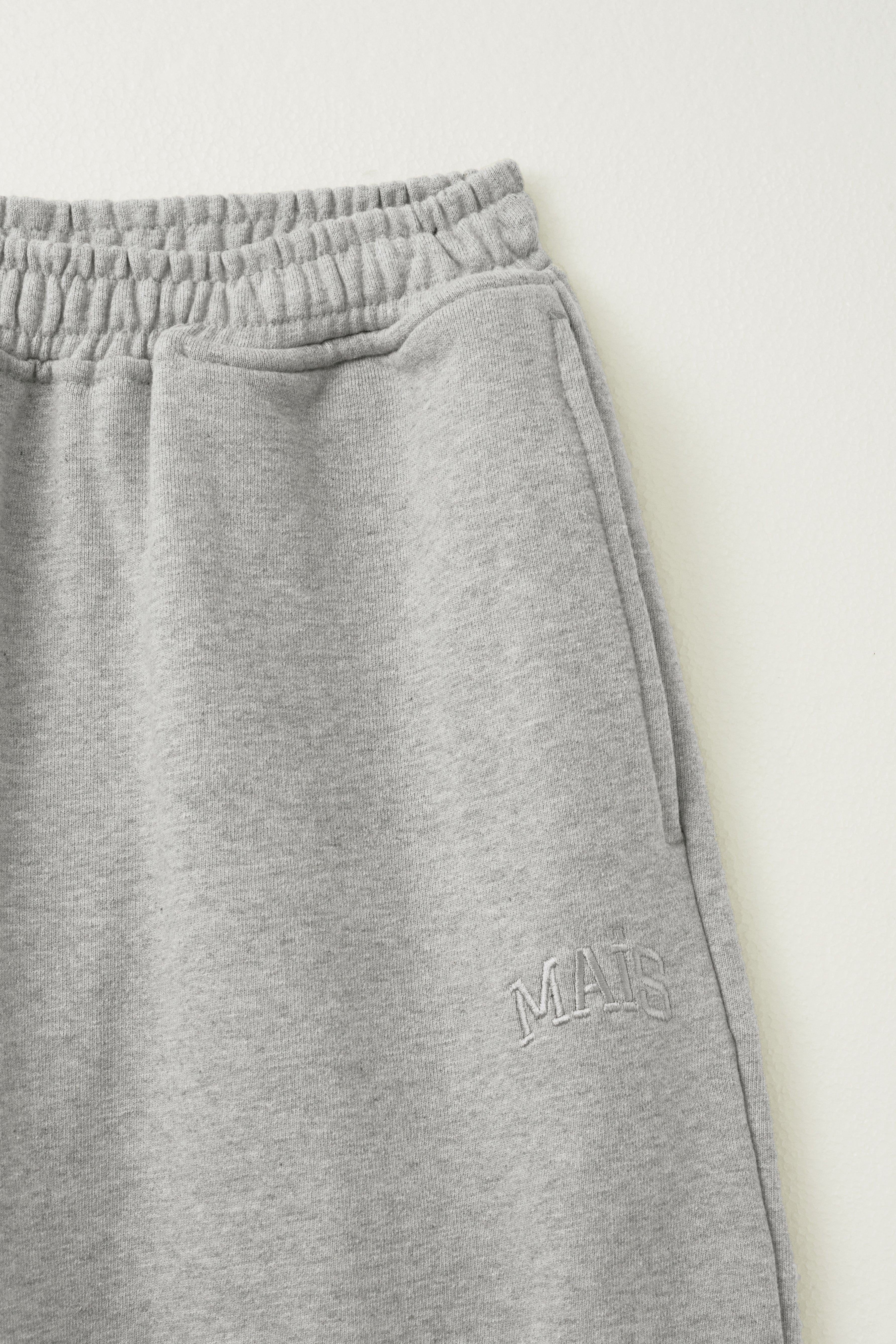 PETIT MAIS LOGO SWEAT PANTS_GRAY