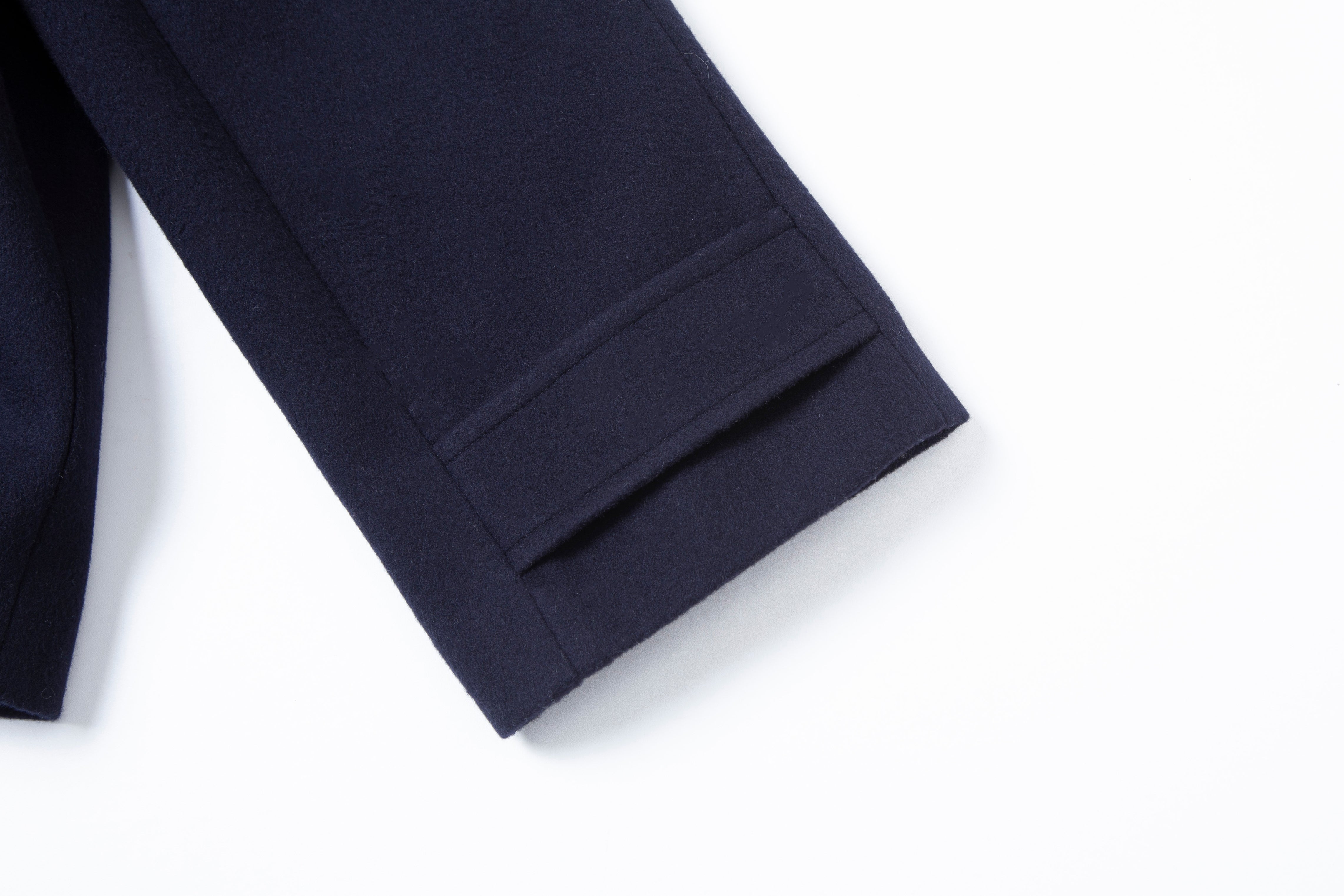 SCARF COAT_NAVY