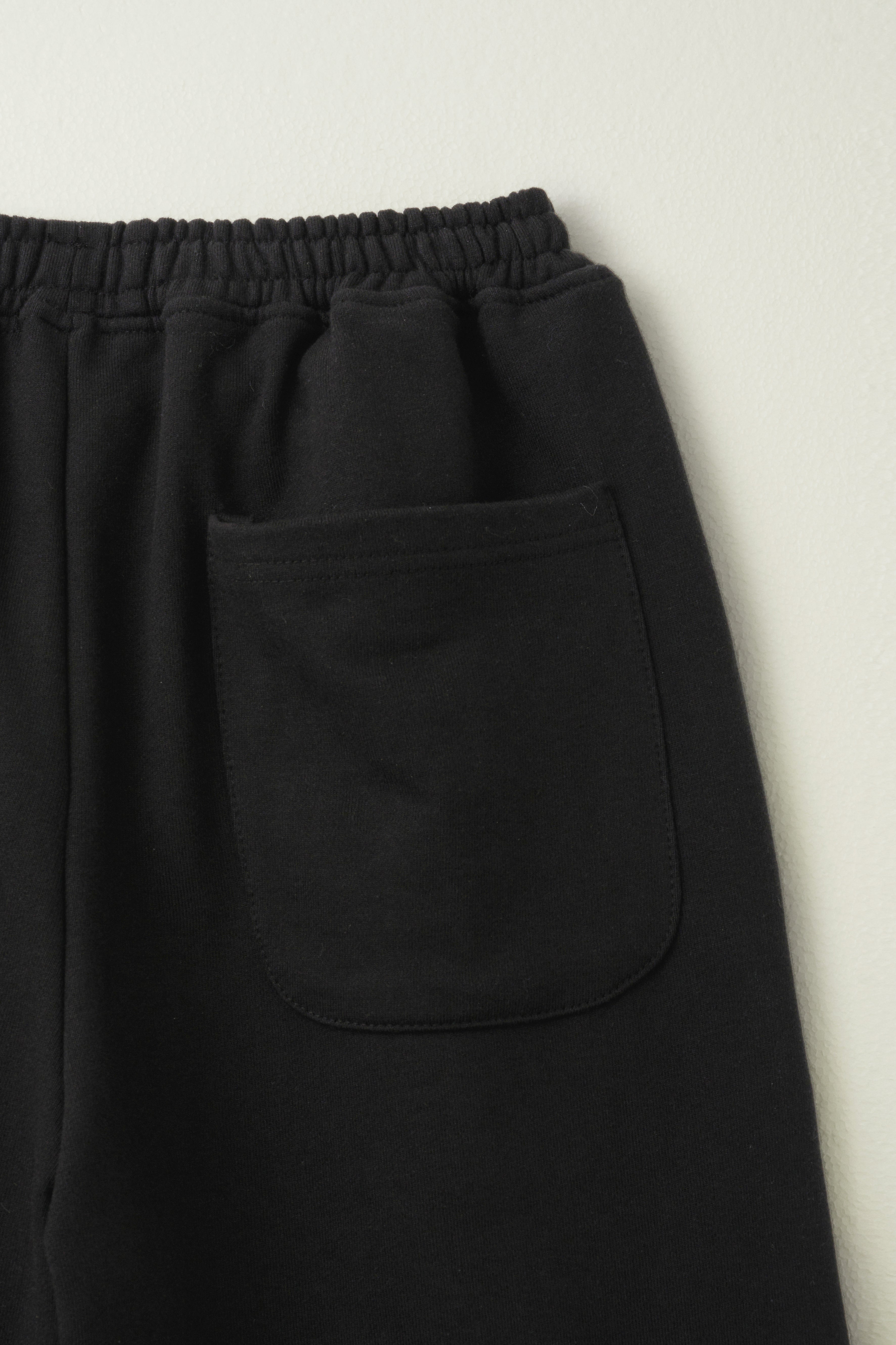 PETIT MAIS LOGO SWEAT PANTS_BLACK