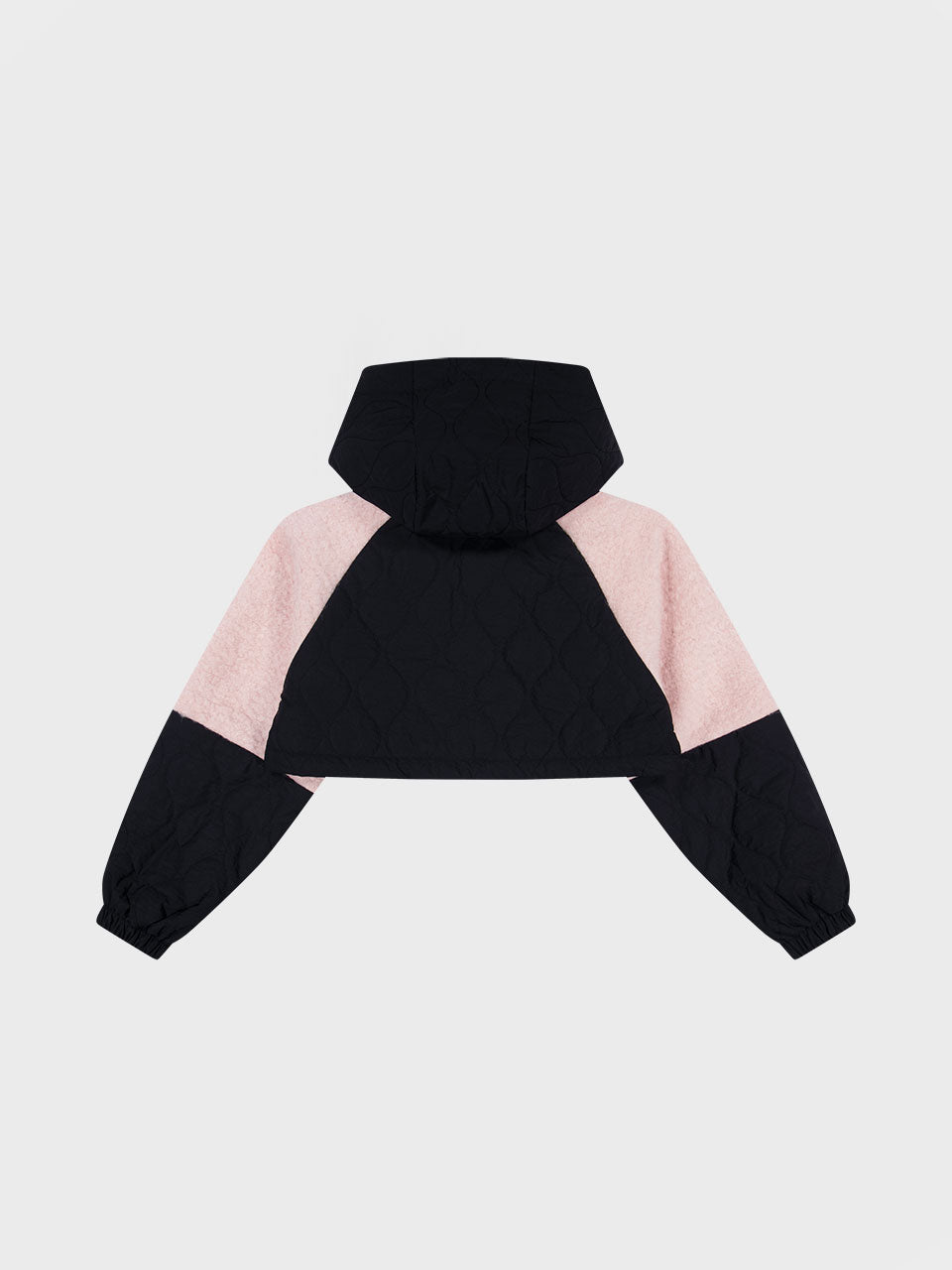 Padded Wool Jacket_Noir