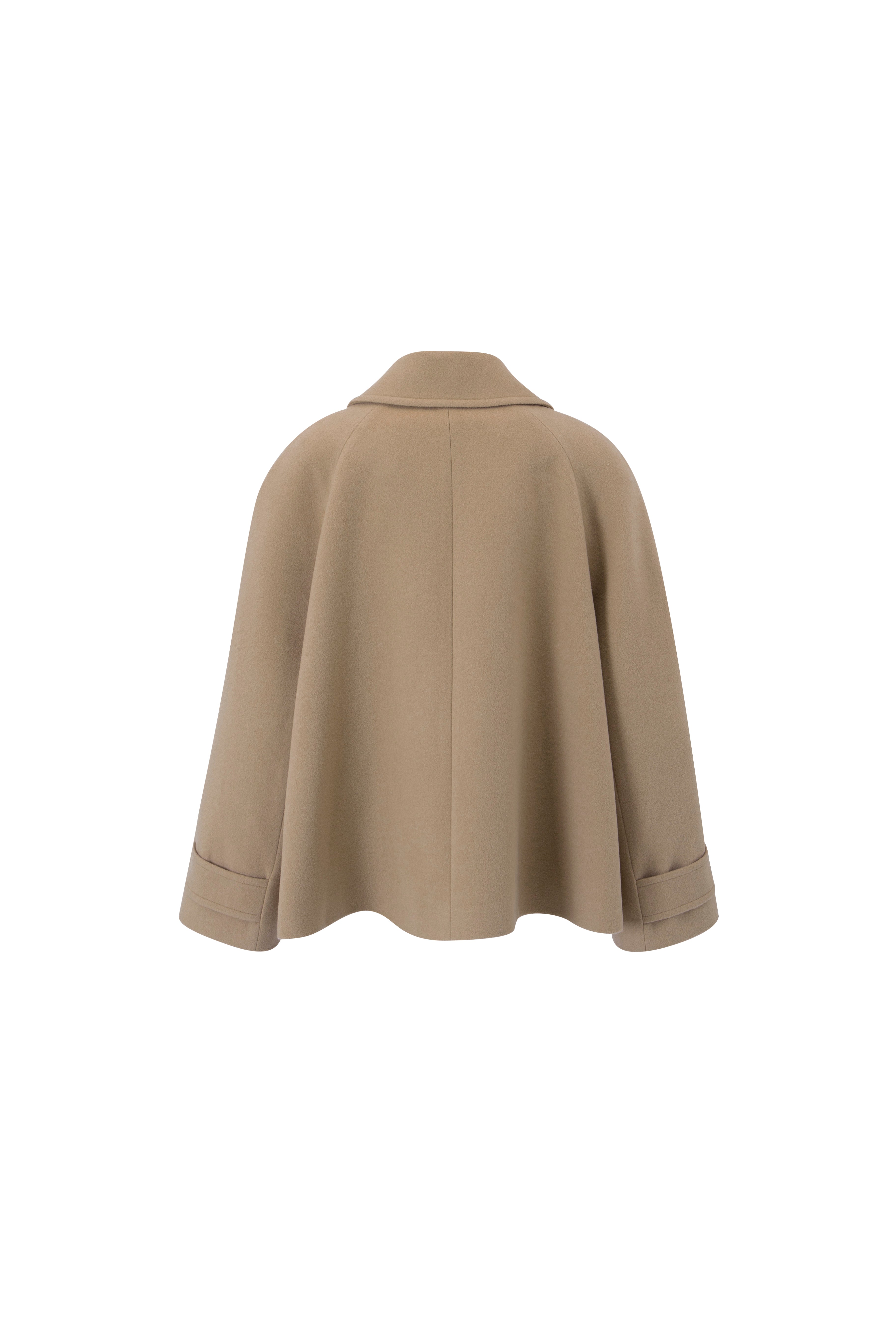 SCARF COAT_BEIGE