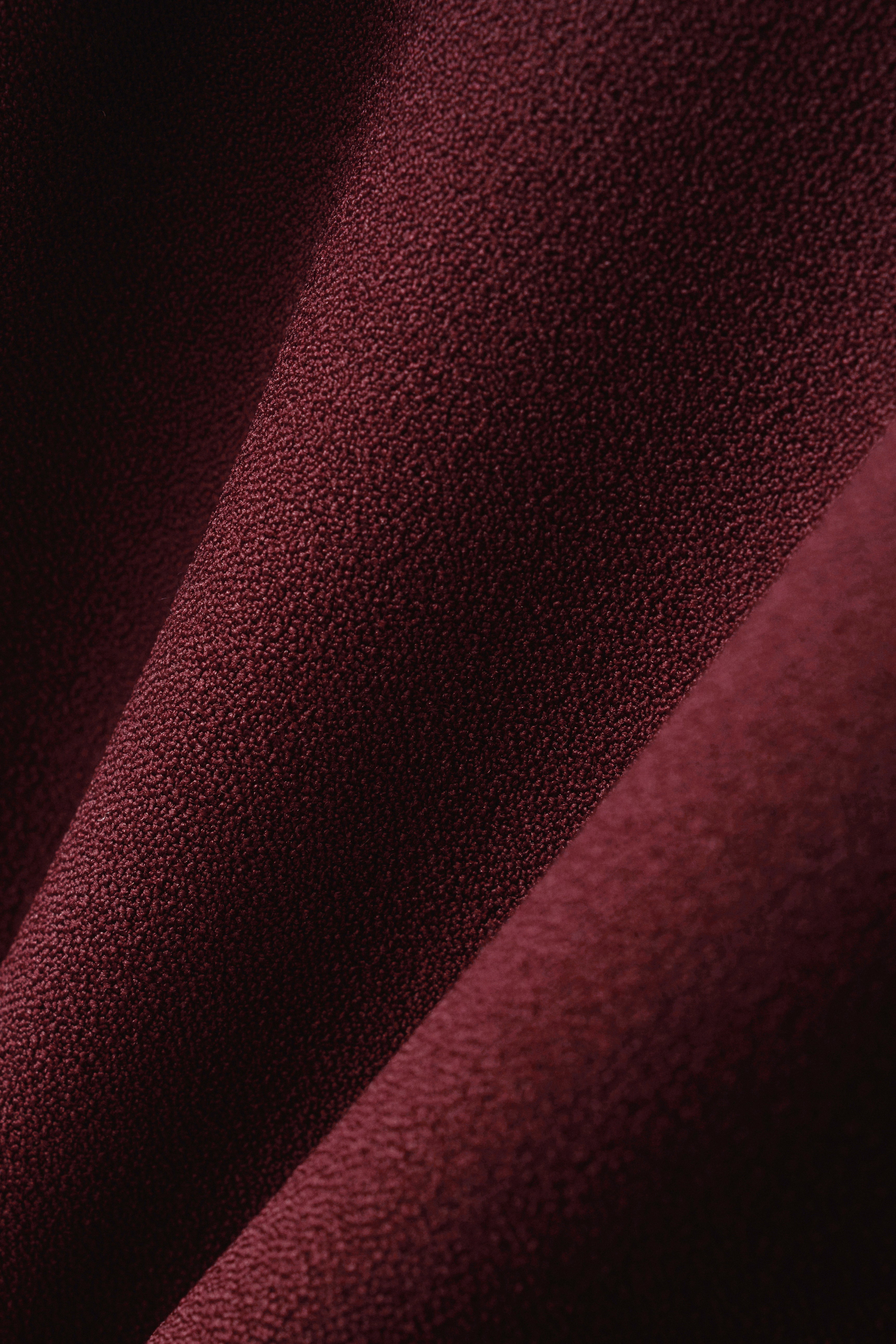 VOLUME PLEATS MINI SKIRT_BURGUNDY