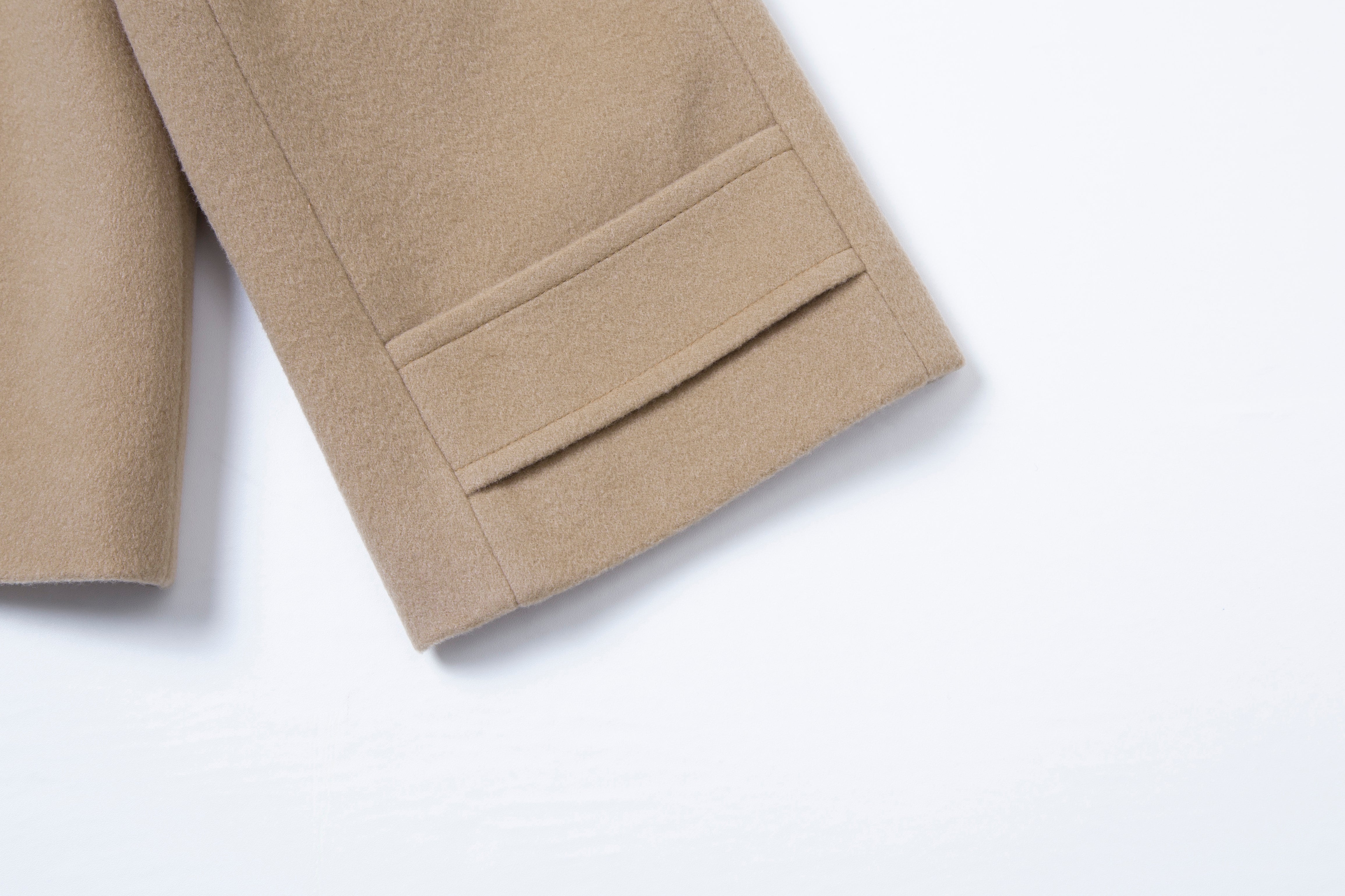 SCARF COAT_BEIGE