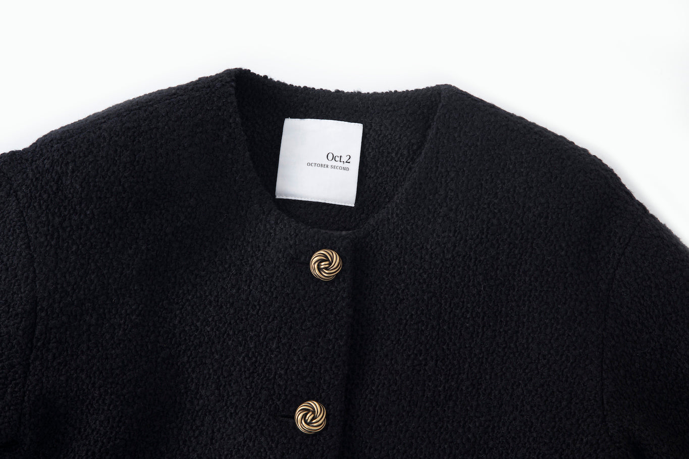 VESTE EN TWEED BOUCLÉ_NOIR