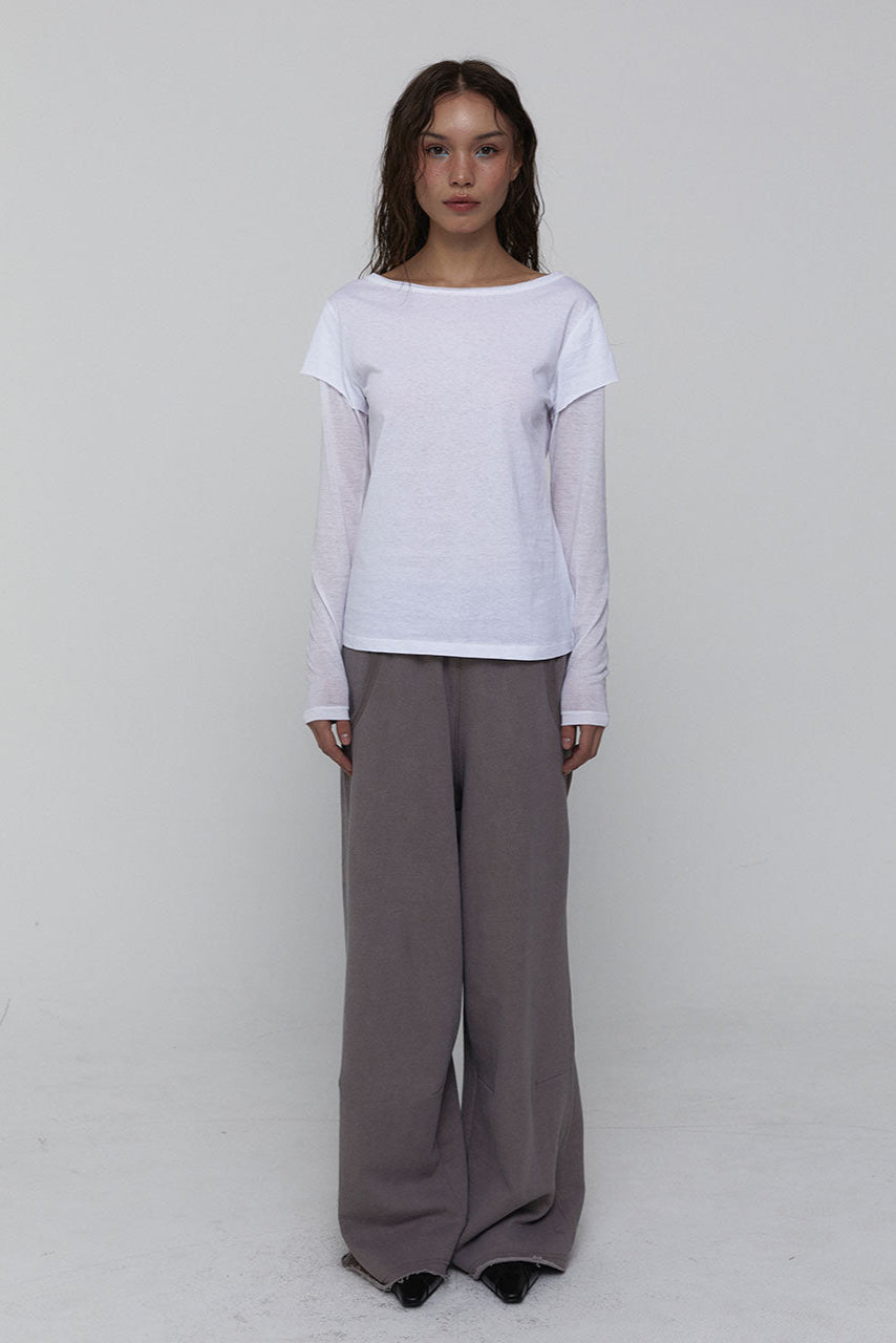 PANTALON PIGMENTÉ EN COTON_BEIGE