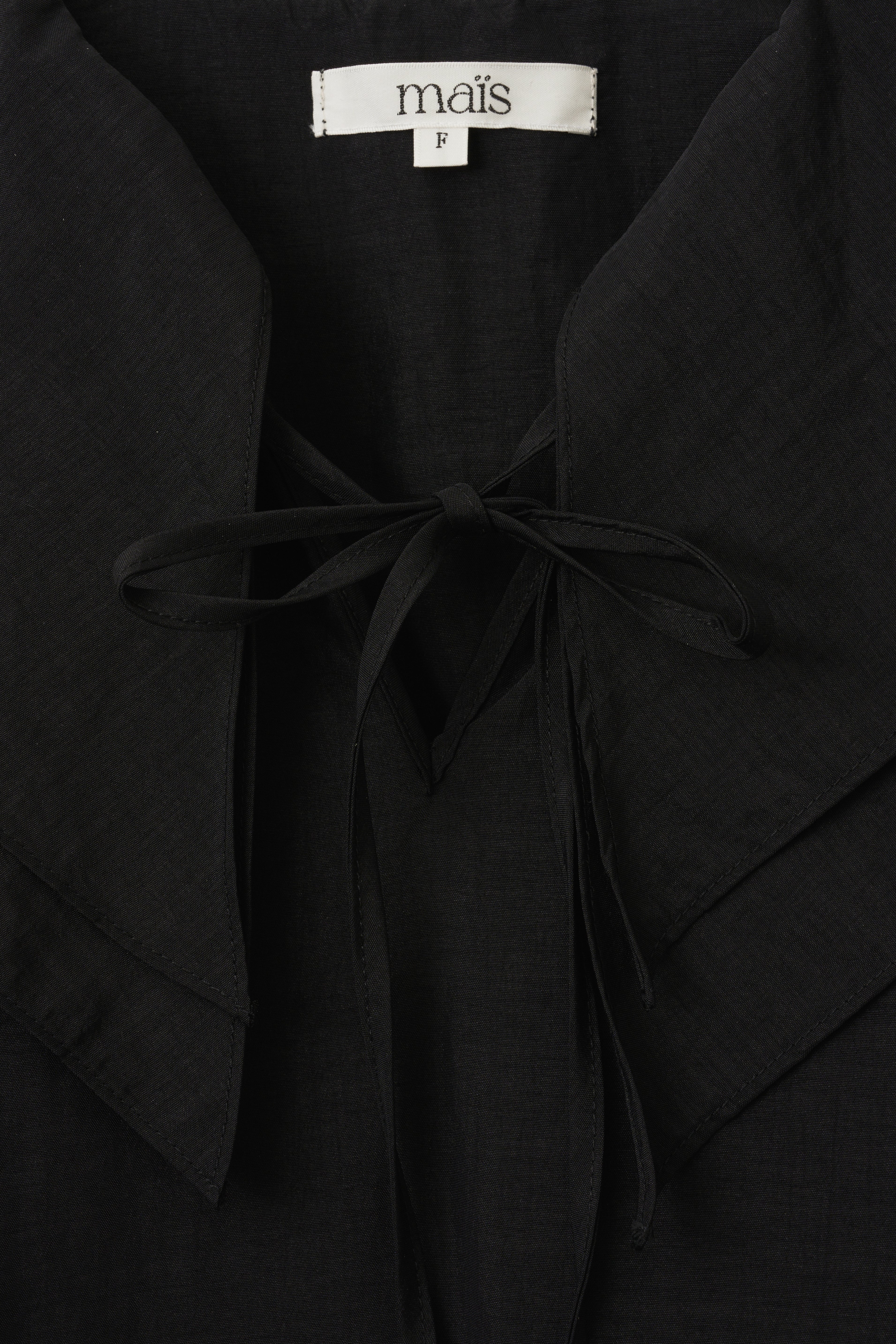 DOUBLE BIG COLLAR SAILOR BLOUSE_BLACK