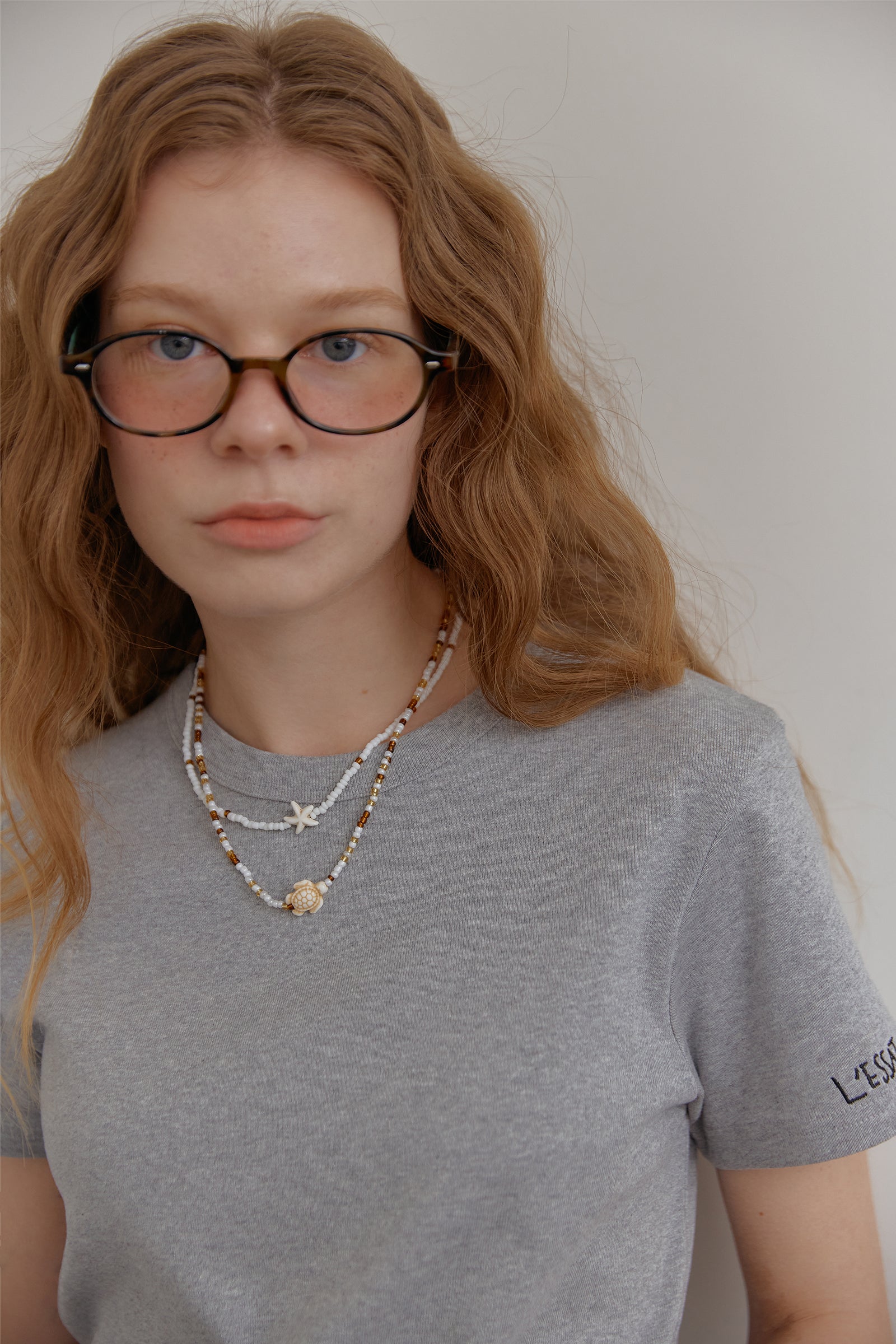 T-SHIRT BASIQUE EN COTON_GRIS