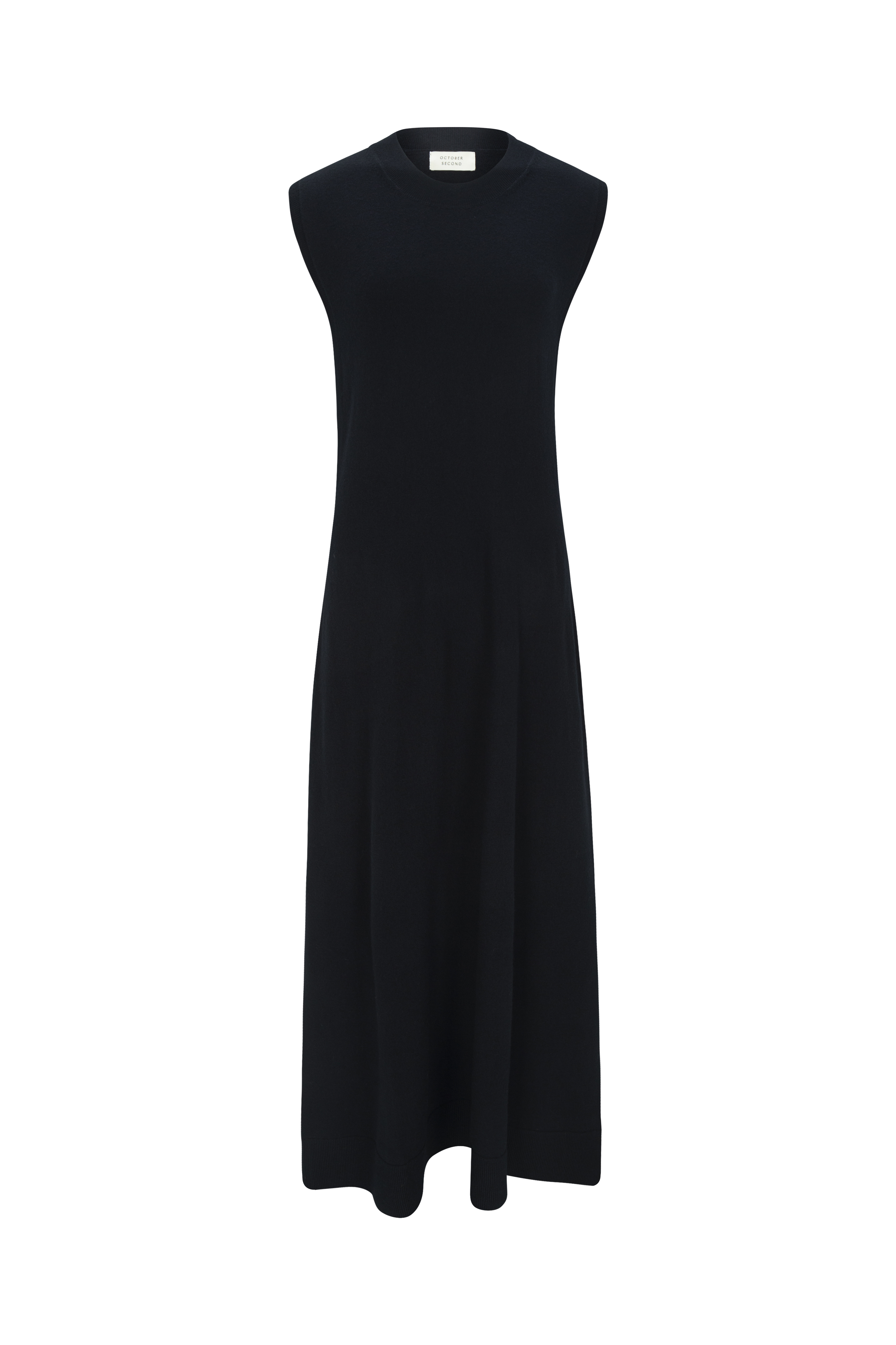 ROBE EN LAINE SANS COUTURES_NOIR
