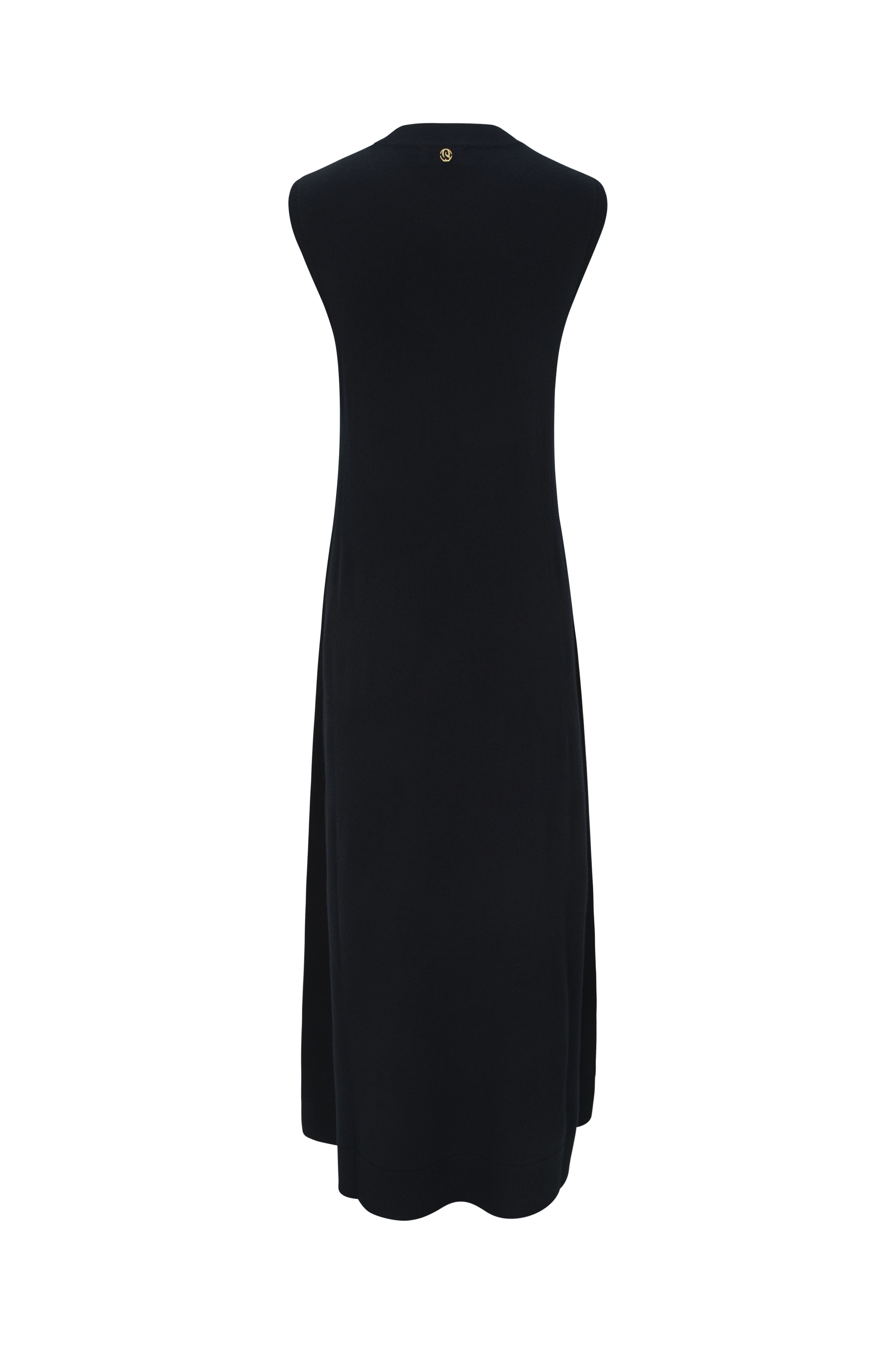 ROBE EN LAINE SANS COUTURES_NOIR