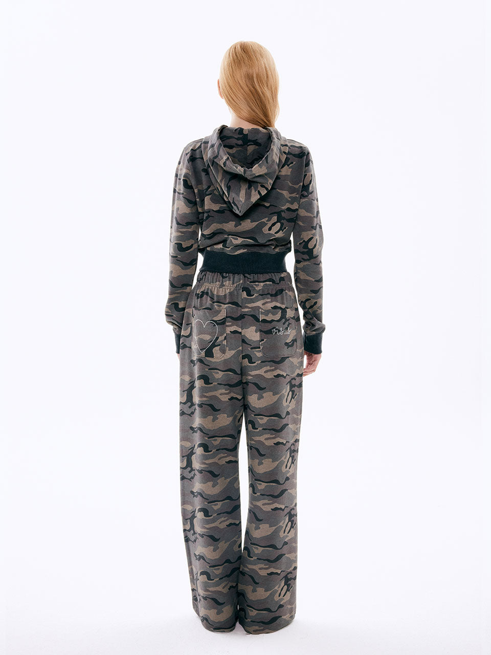 SWEAT À CAPUCHE CAMOUFLAGE_GRIS