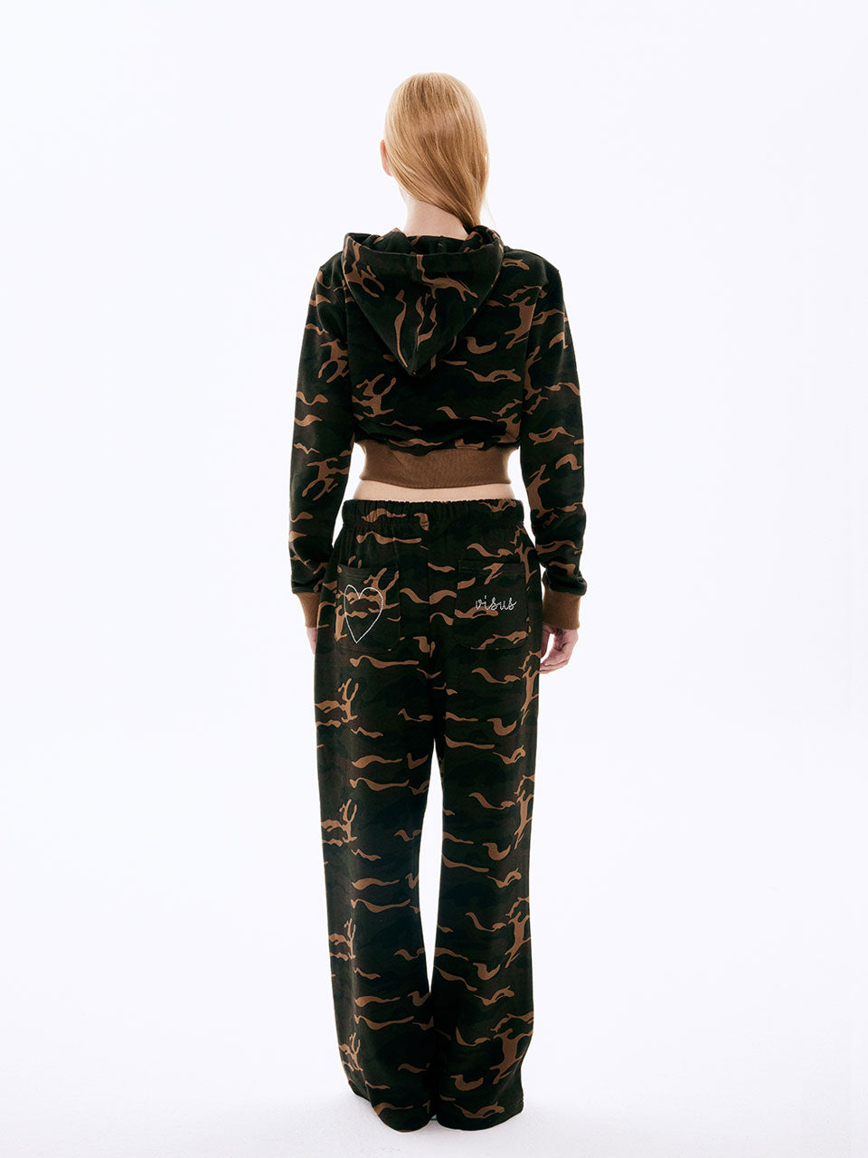 Camoflage Hoodie_Marron