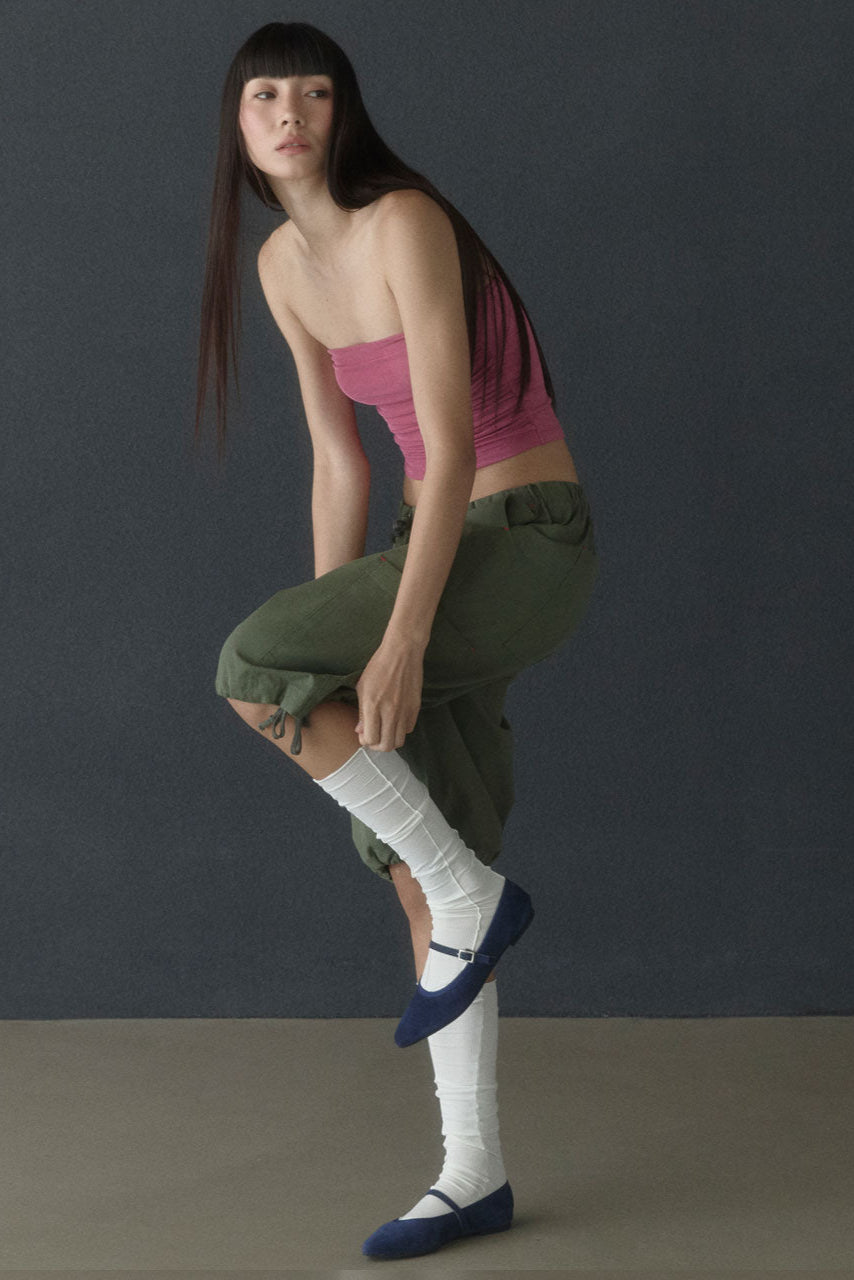 LOW WAIST CARGO SHORTS_KAKI