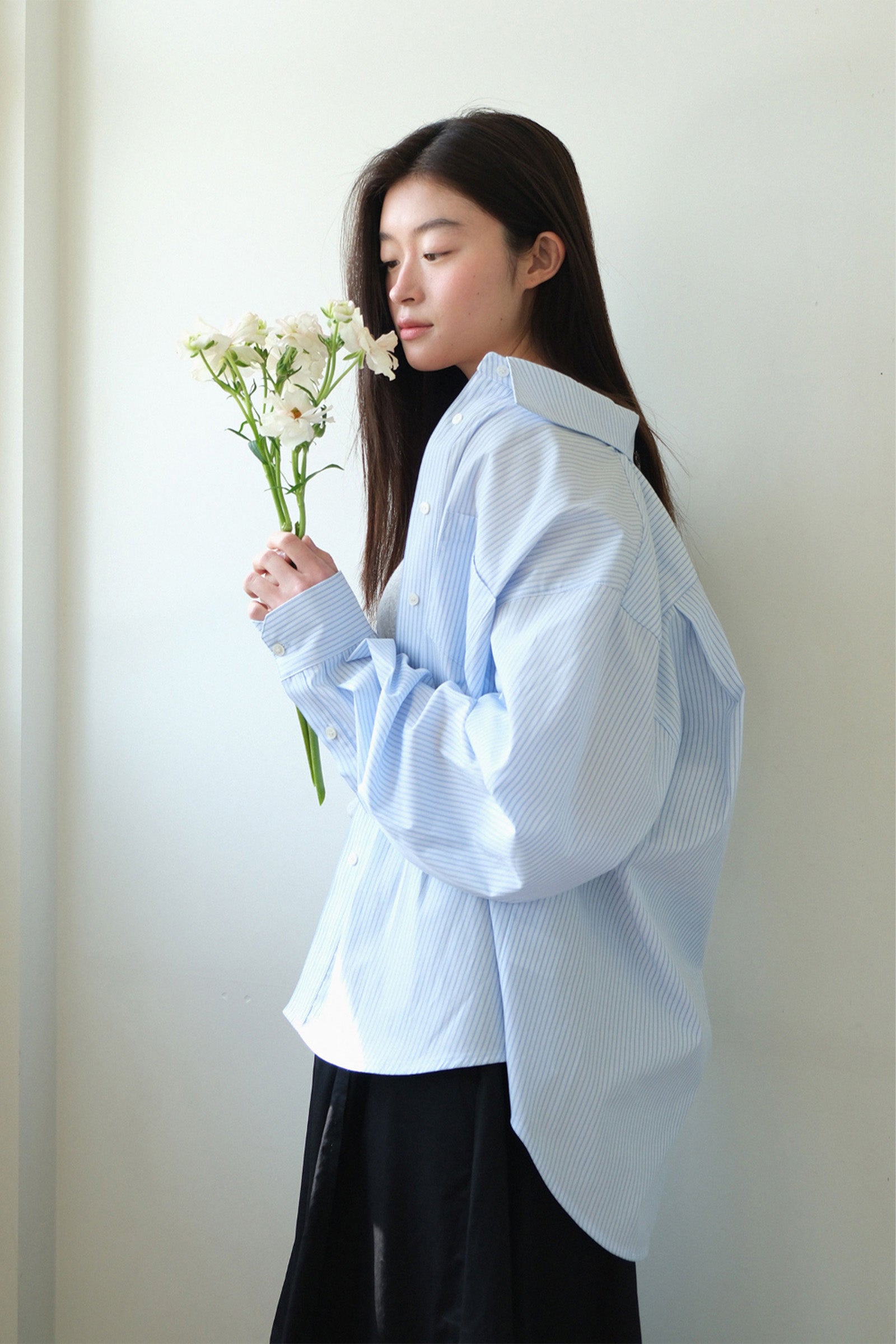 CHEMISE CLASSIQUE MOUI_BLEU