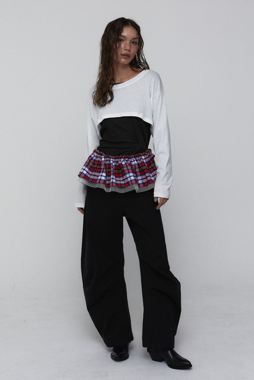 COTTON CROPPED TOP_WHITE