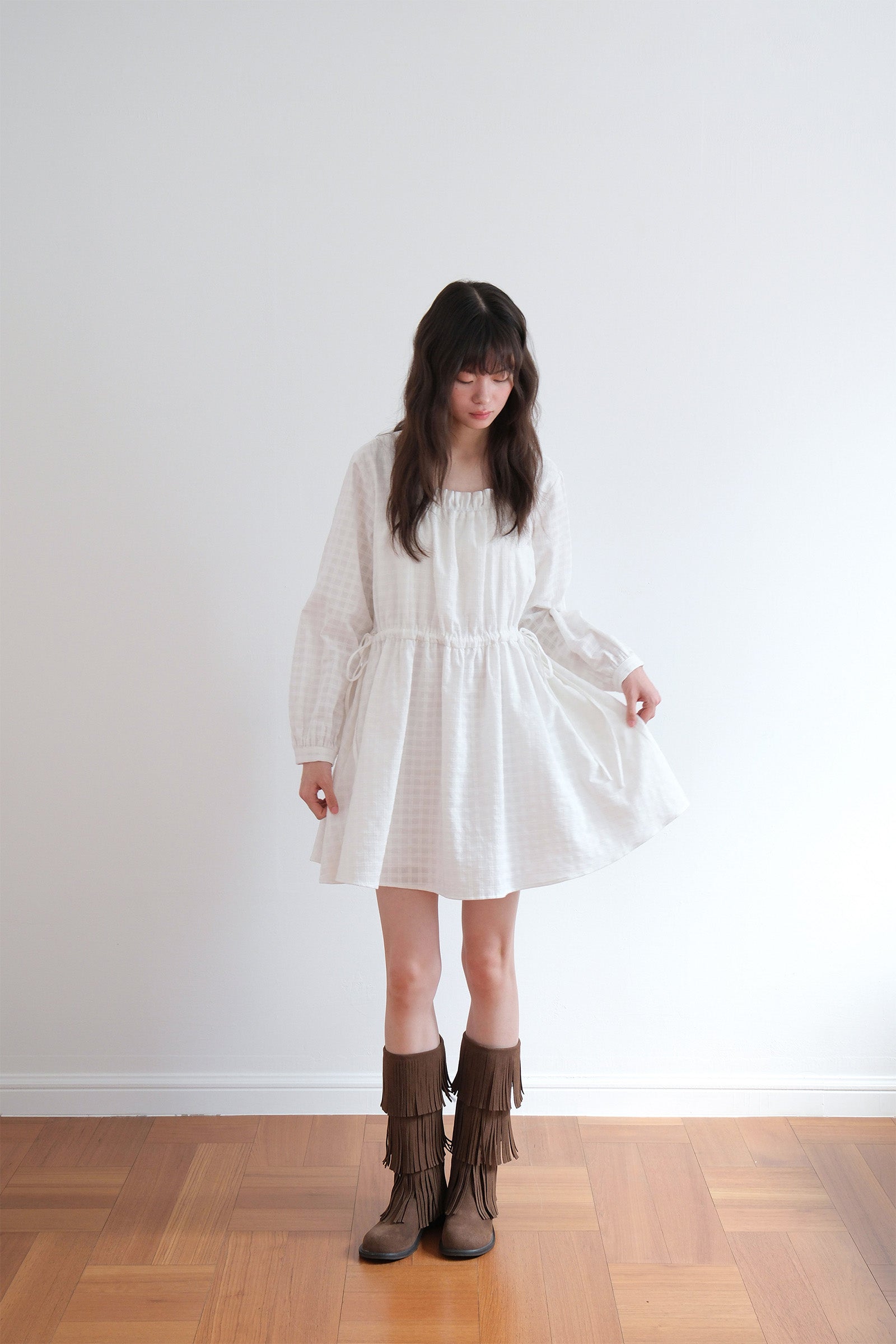 SEATTLE DRESS_WHITE