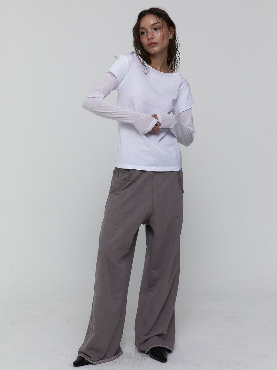 PIGMENT COTTON PANTS_BEIGE