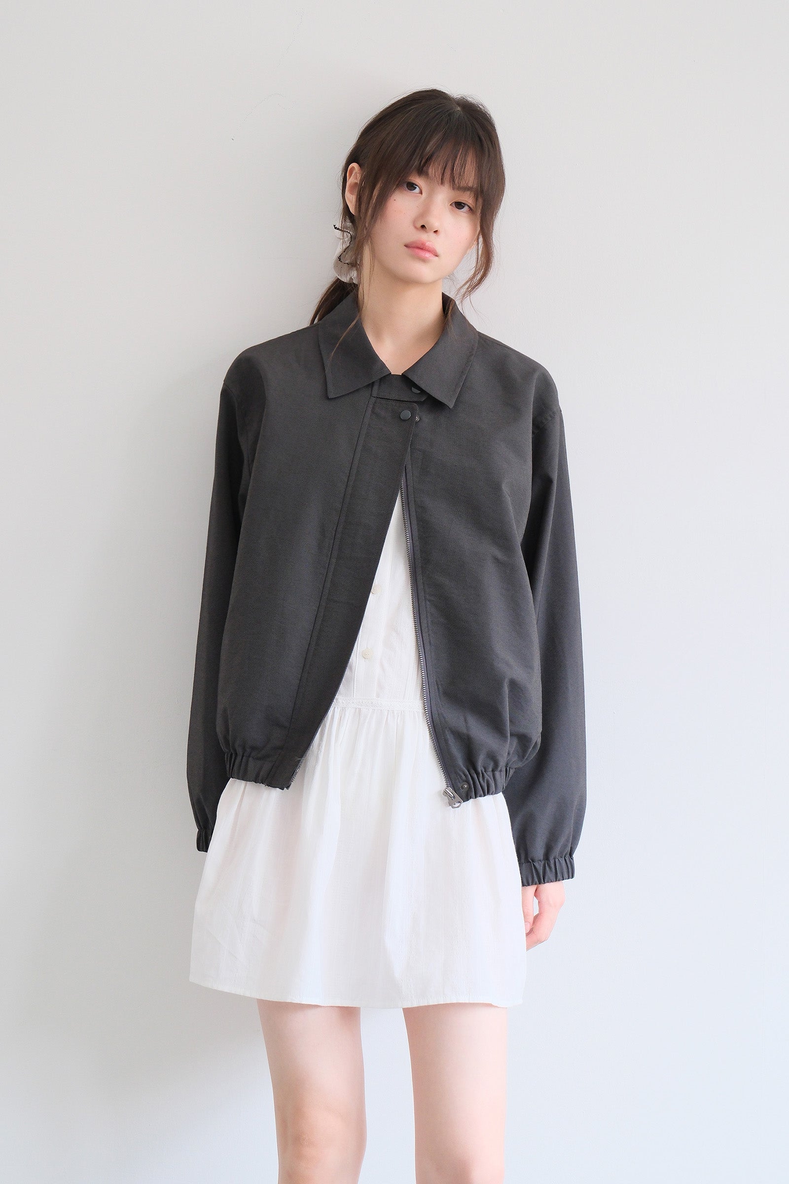 ADE BLOUSON_CHARCOAL