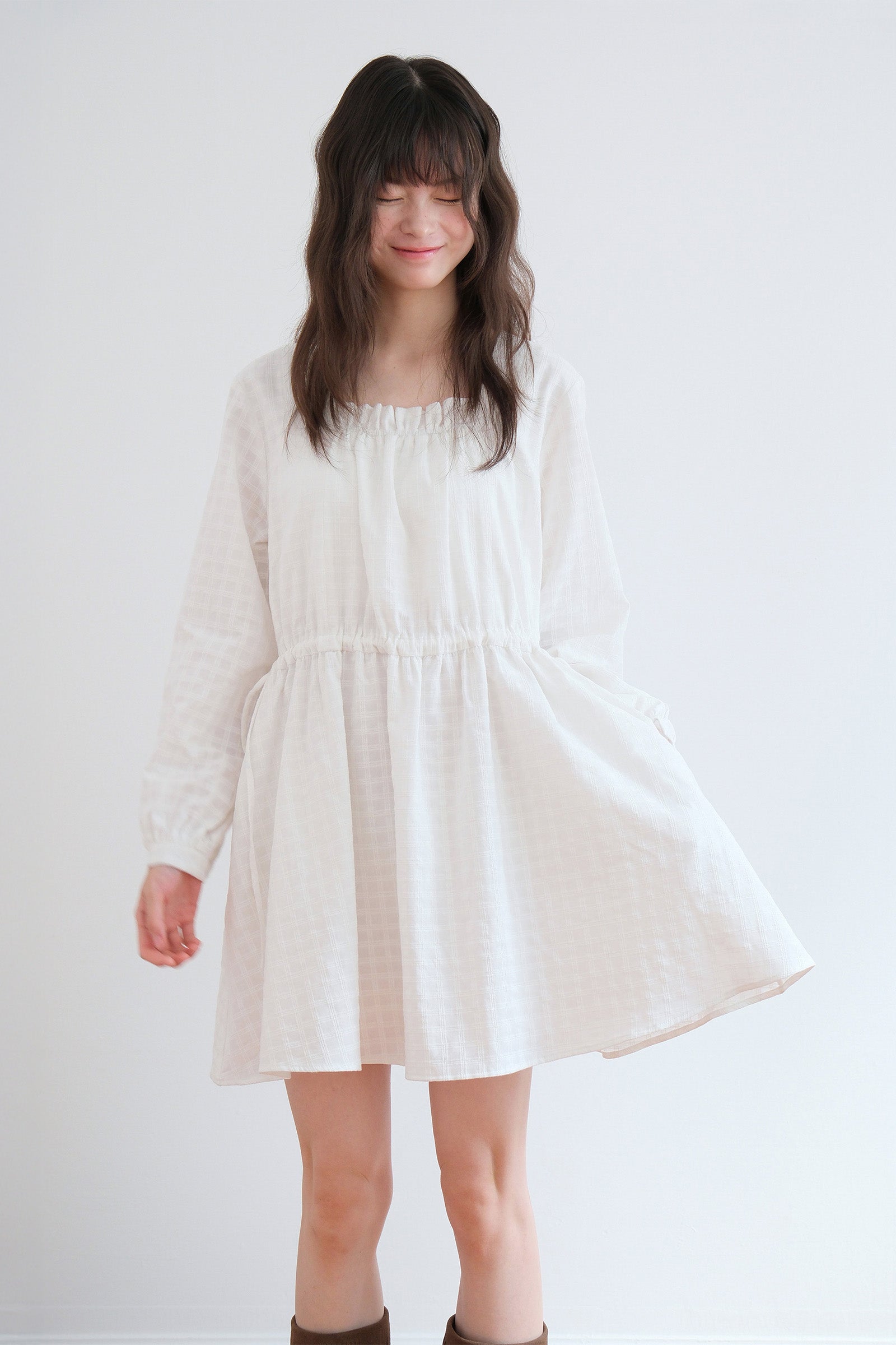 SEATTLE DRESS_WHITE