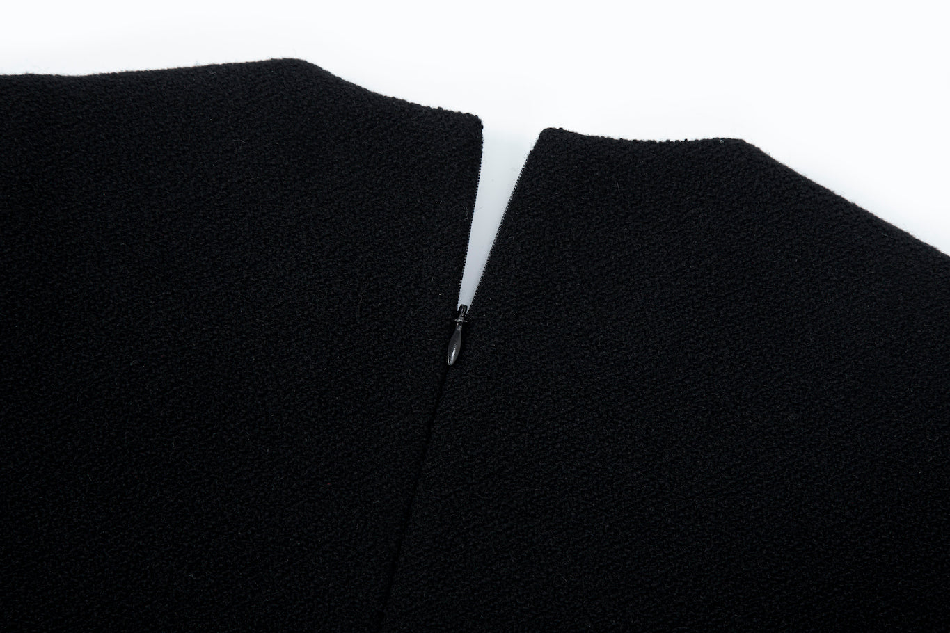ROBE BOX EN TWEED_NOIR
