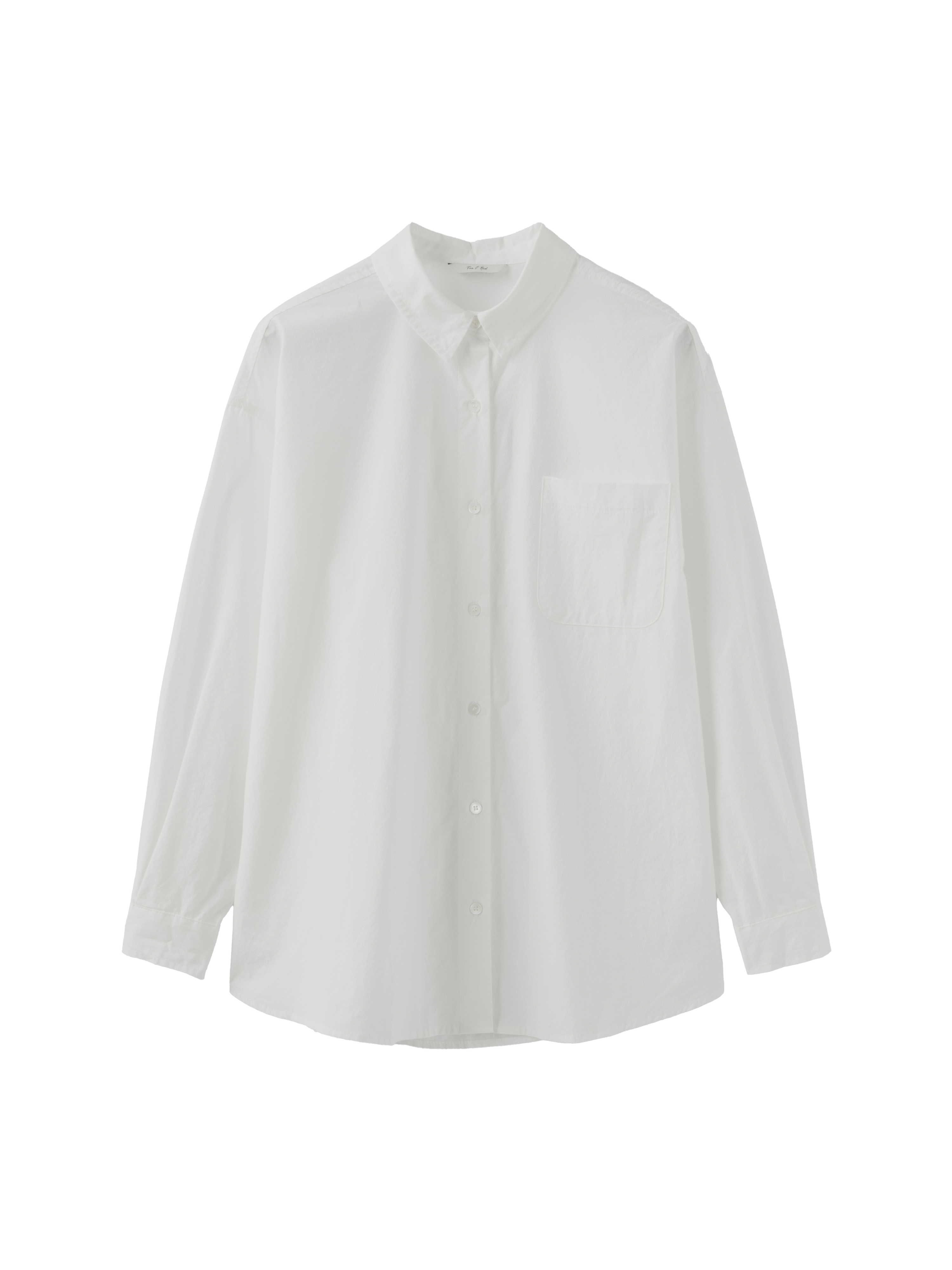 UNBALANCE SHIRT_WHITE