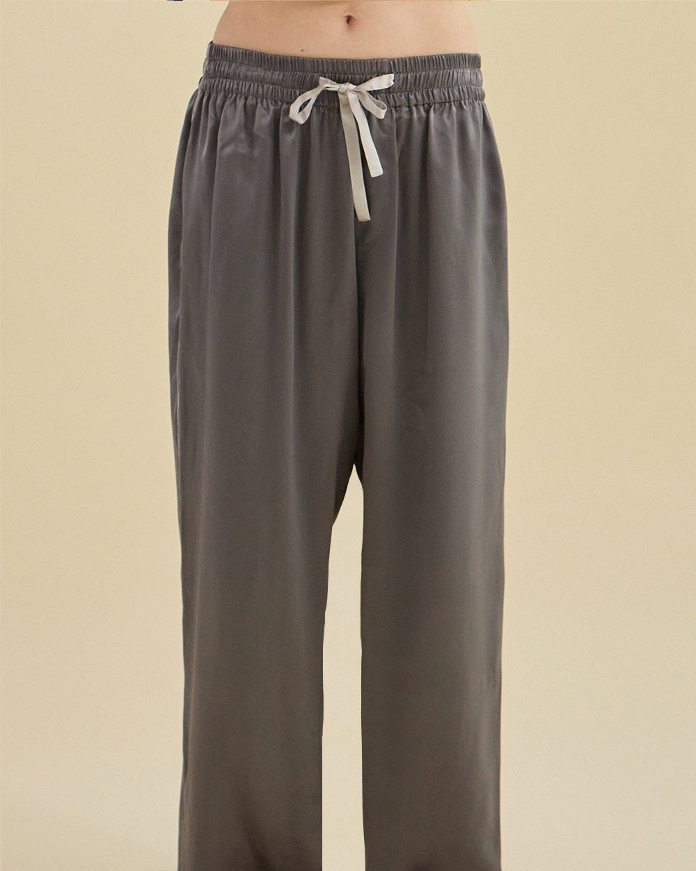 STONE WHISPER SILK PAJAMA_SILVER