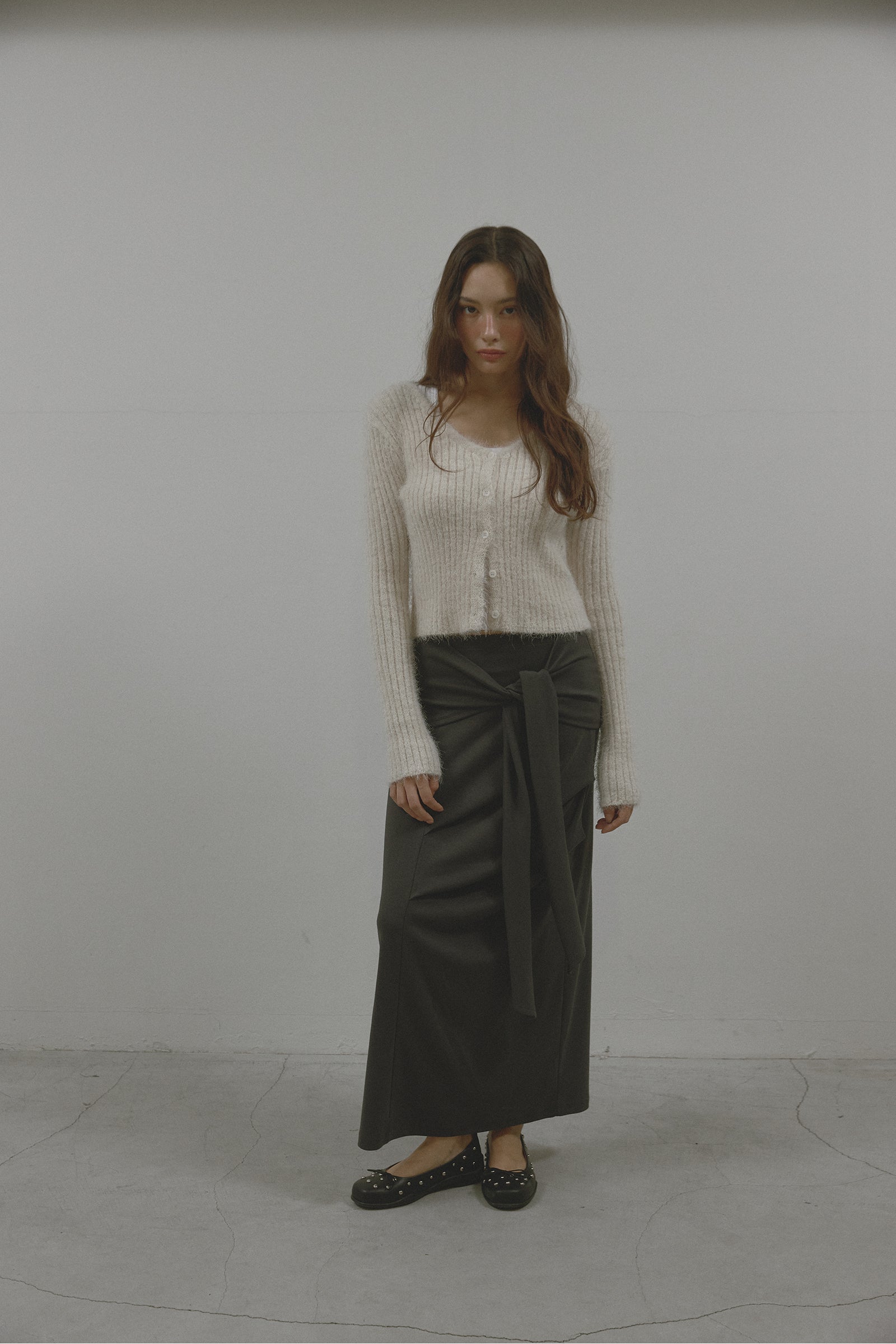 MELLOW FUR CARDIGAN_IVORY
