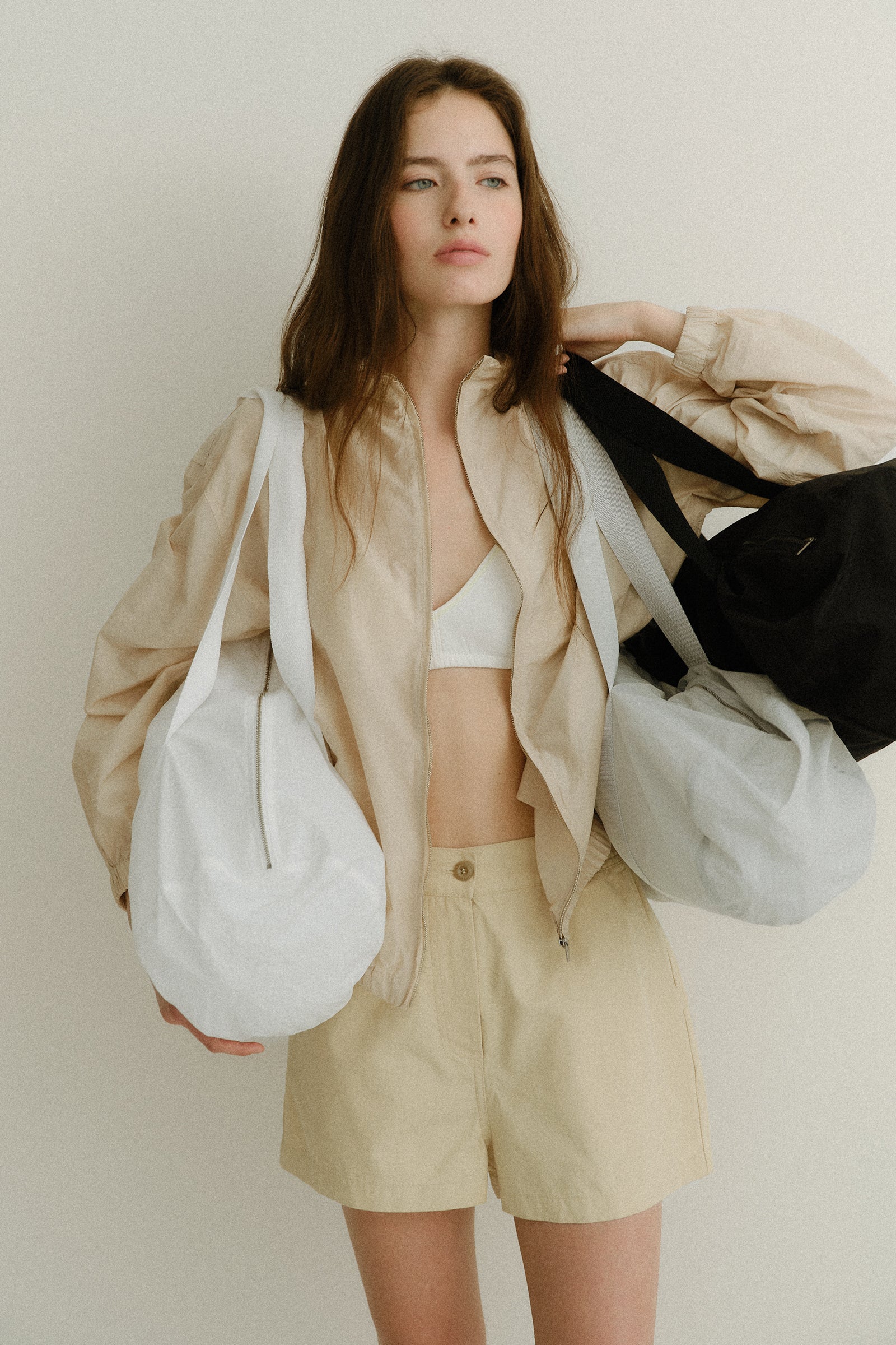 SAC POLOCHON COCON EN NYLON_IVOIRE