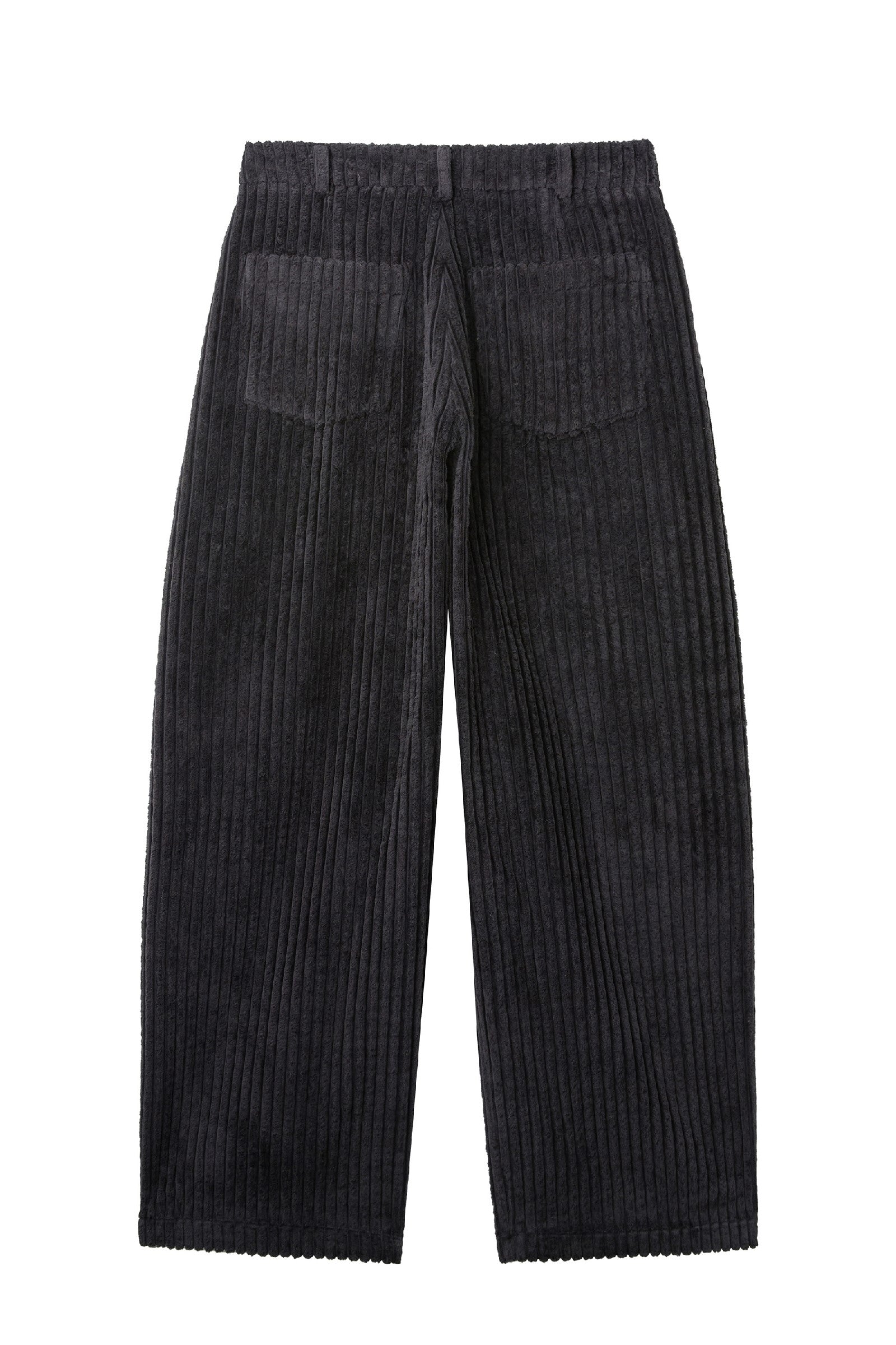 HEAVY WIDE CORDUROY PANTS_BLACK