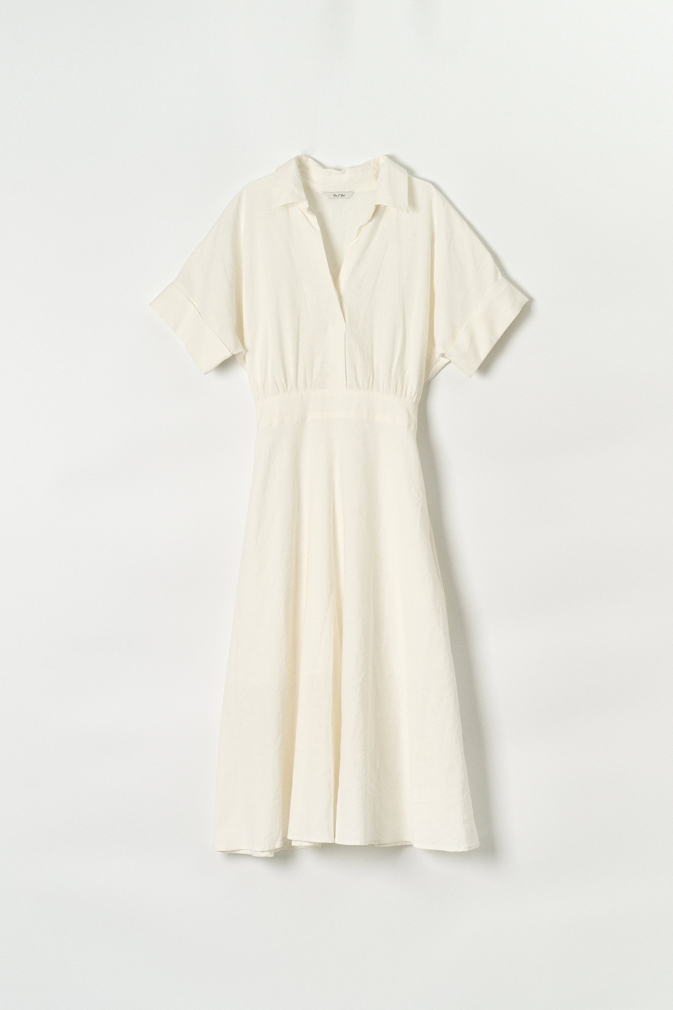 LINEN MARE DRESS_IVOIRE
