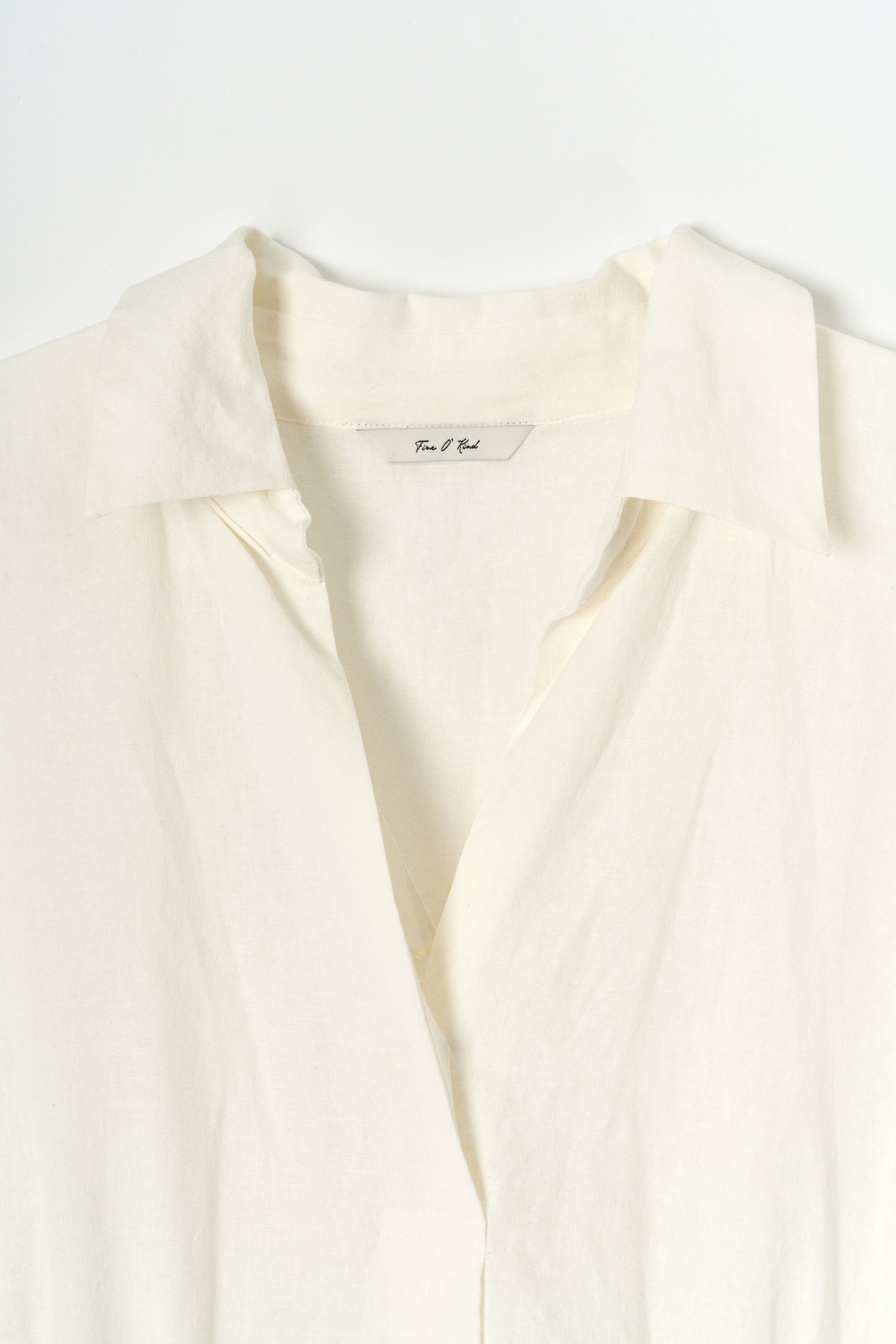 LINEN MARE DRESS_IVOIRE