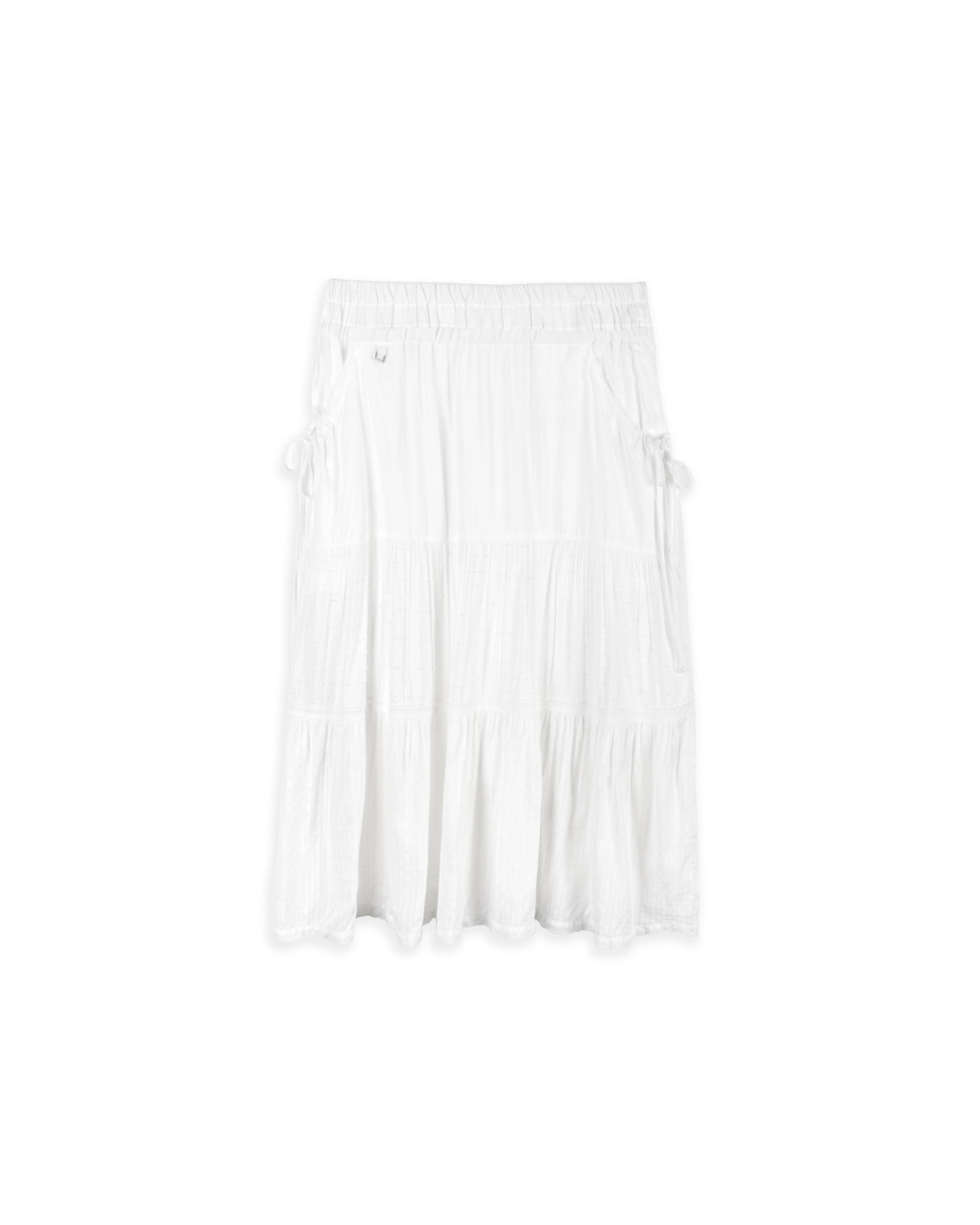 CANCAN LACE LONG SKIRT_WHITE