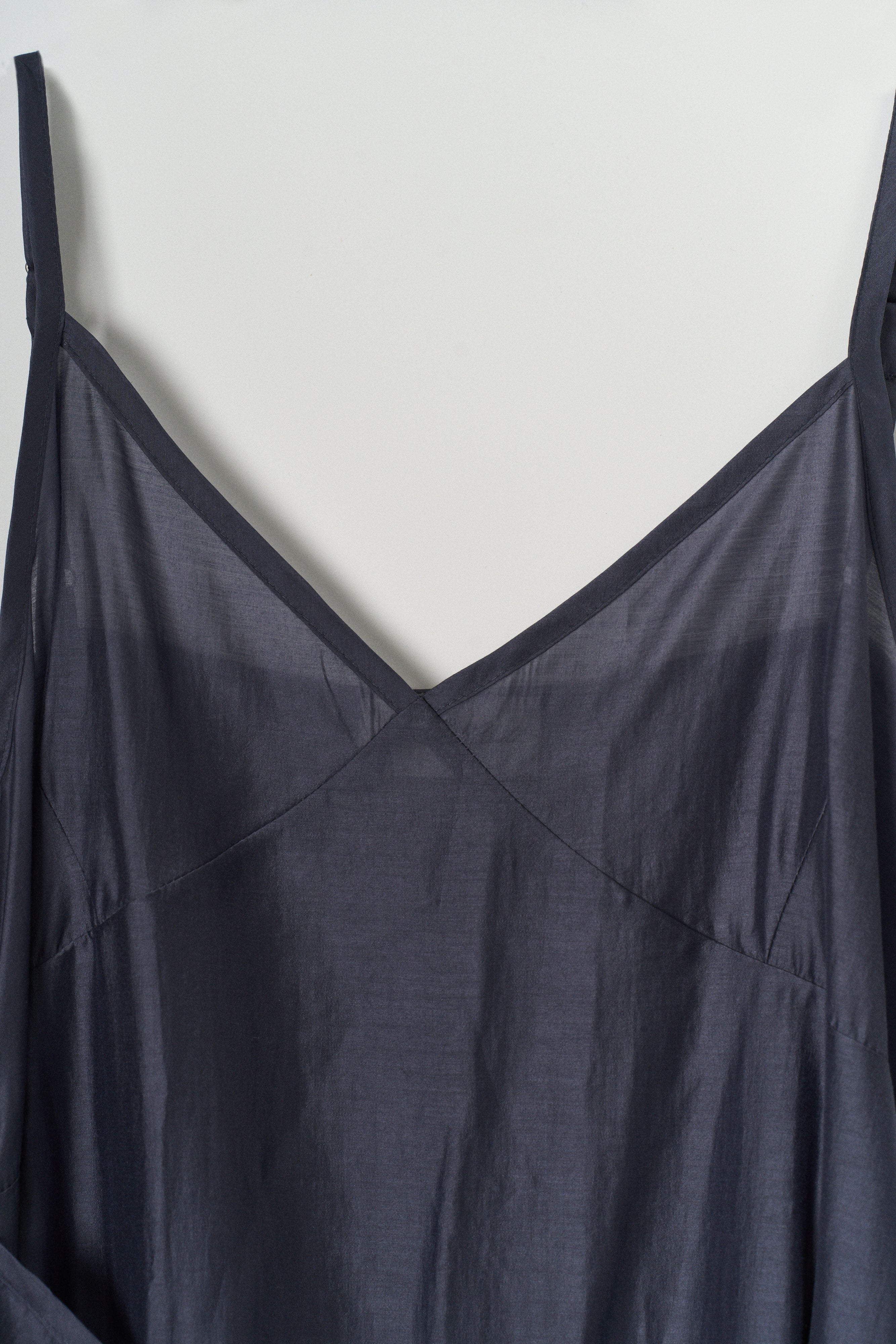 CHIFFON LAYERED DRESS_NAVY