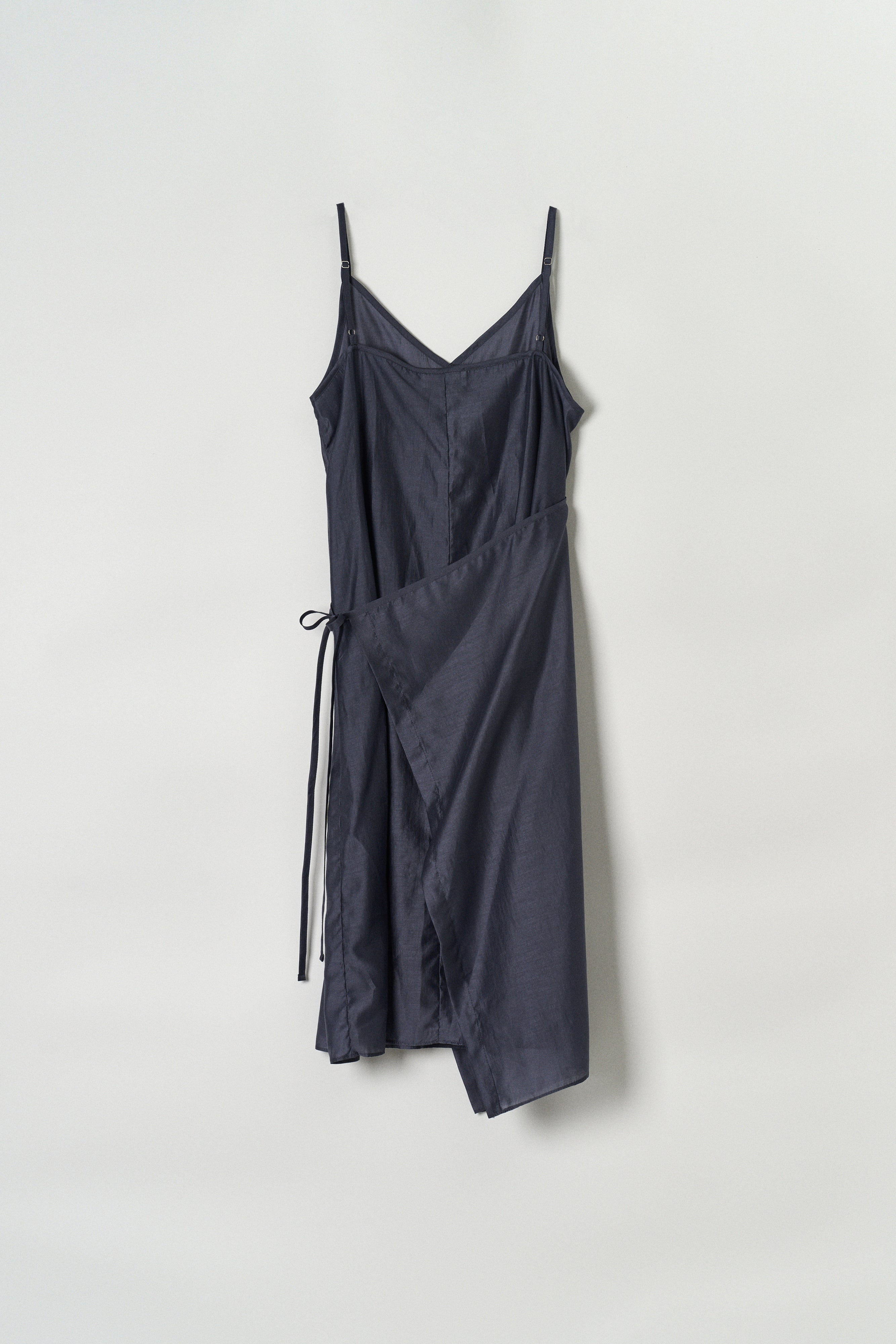 CHIFFON LAYERED DRESS_NAVY