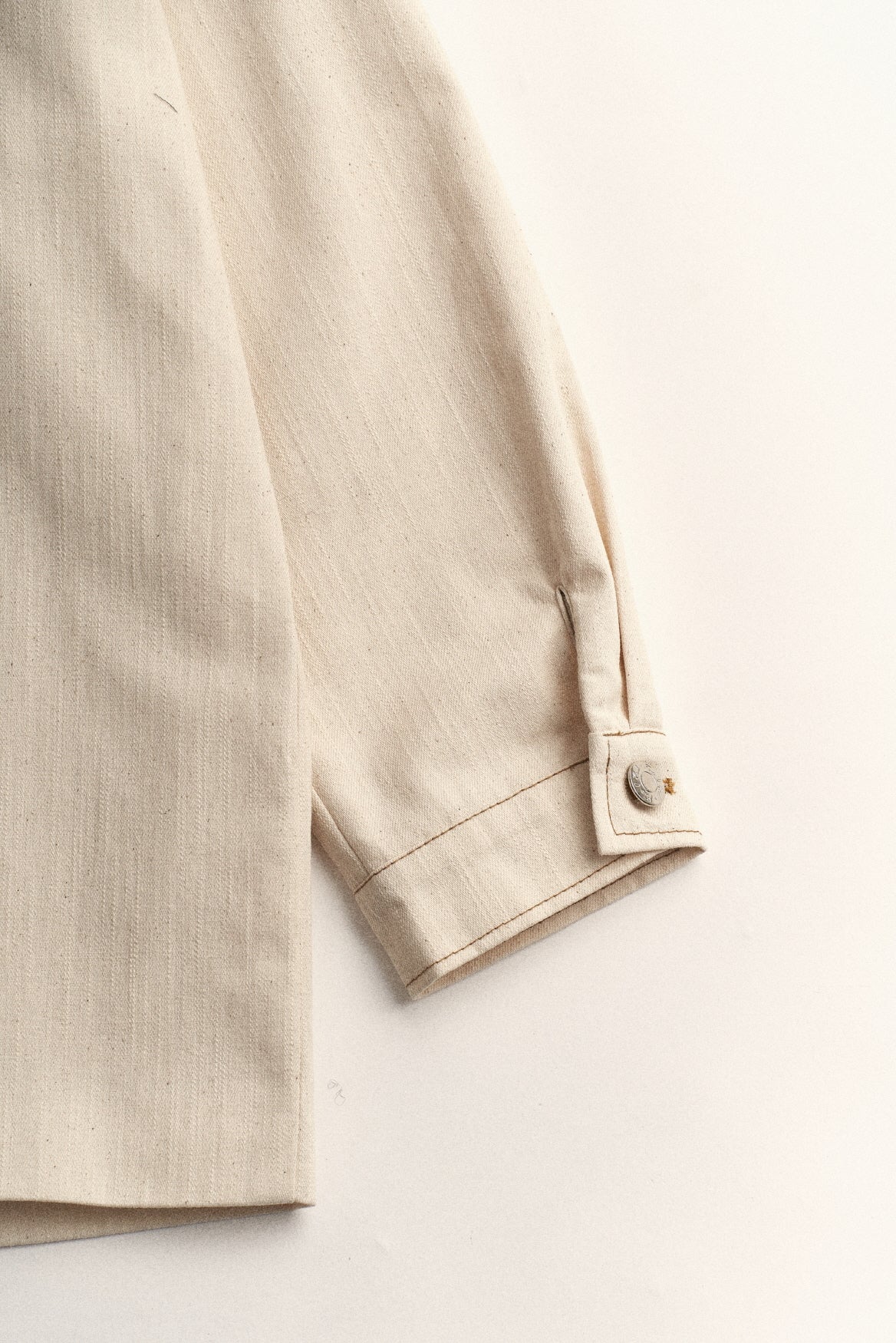 POCKET STITCH JACKET_IVORY