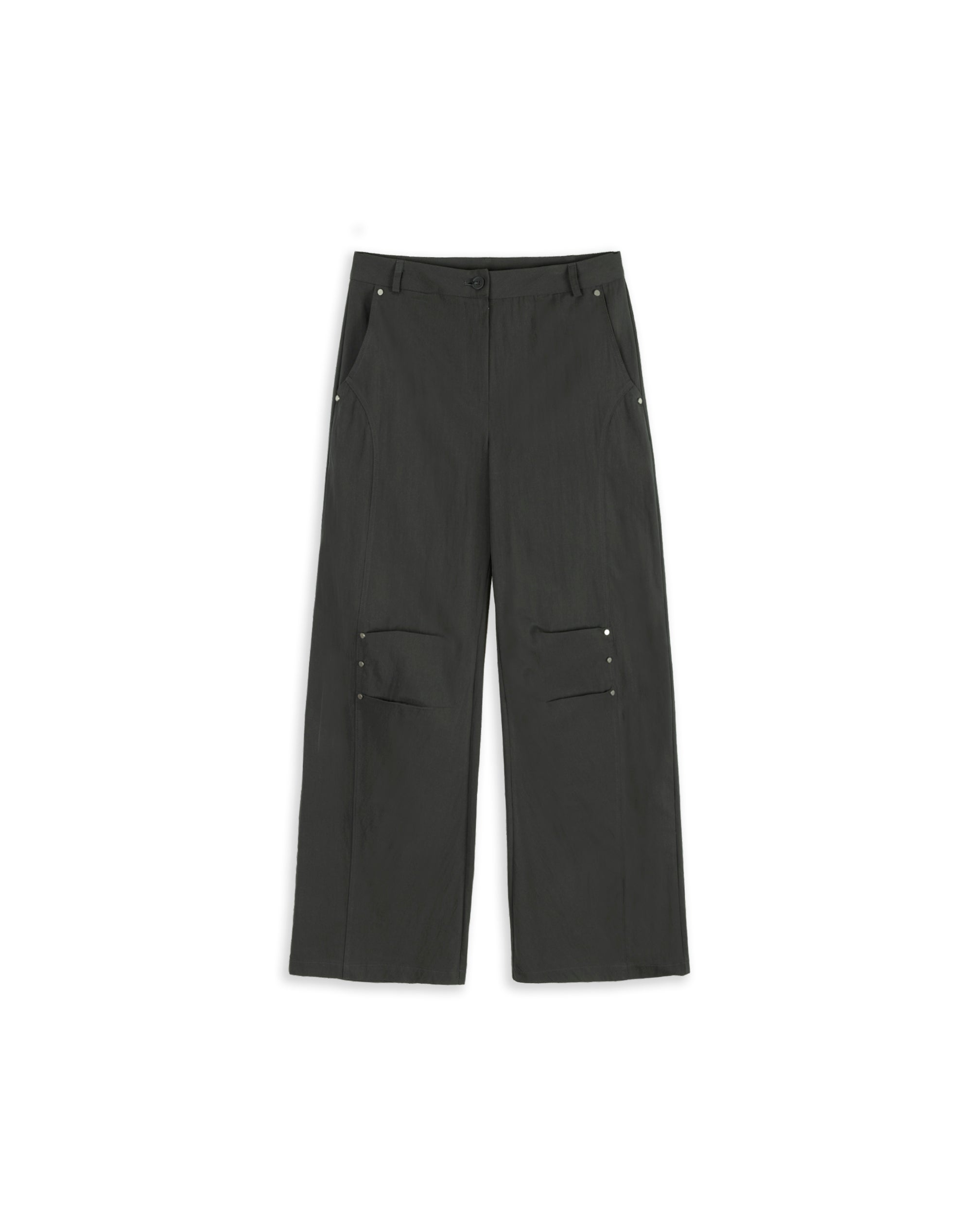 ATYPICAL RIVET PANTS_CHARCOAL