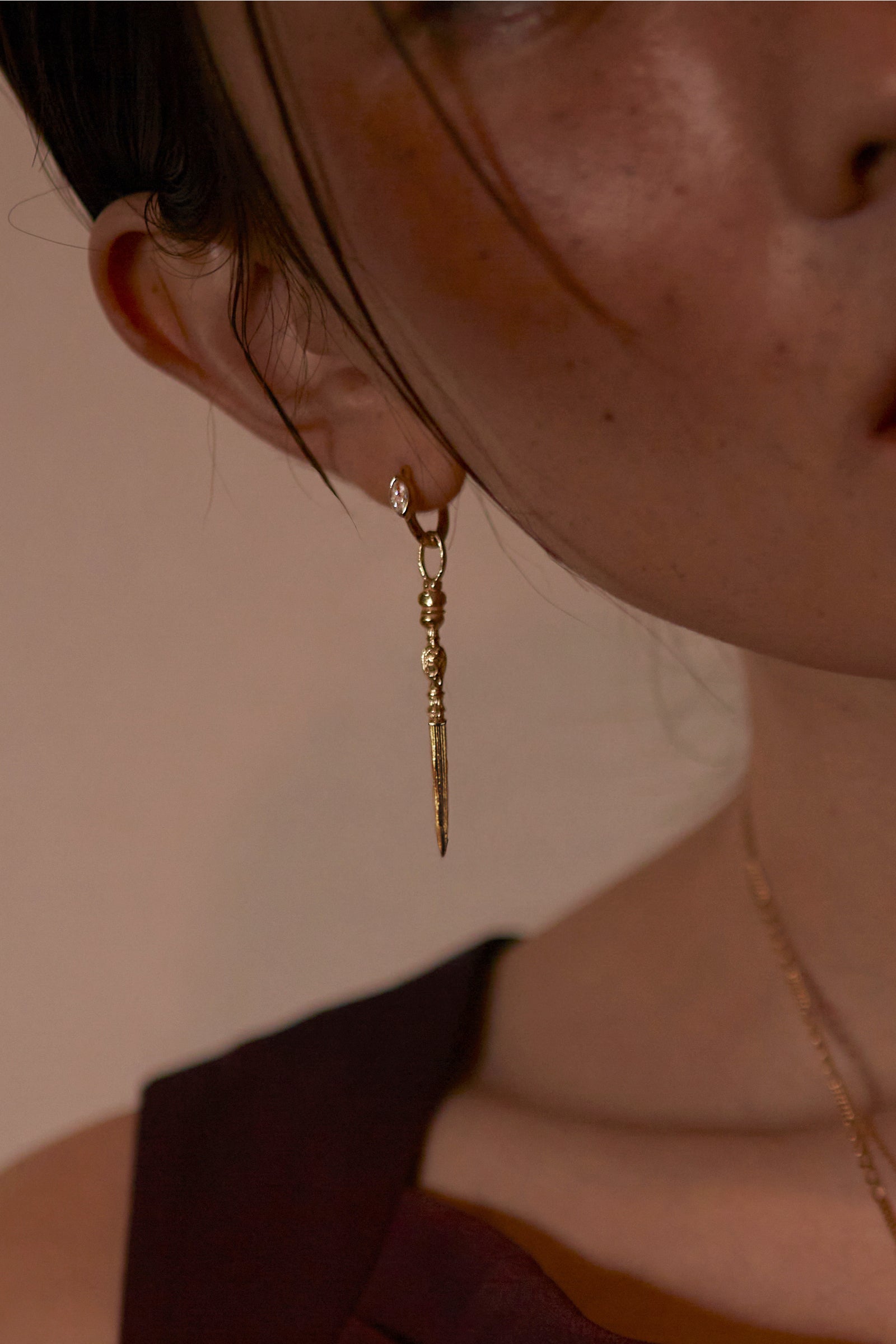 GLADIUS EARRINGS_GOLD (SMALL)