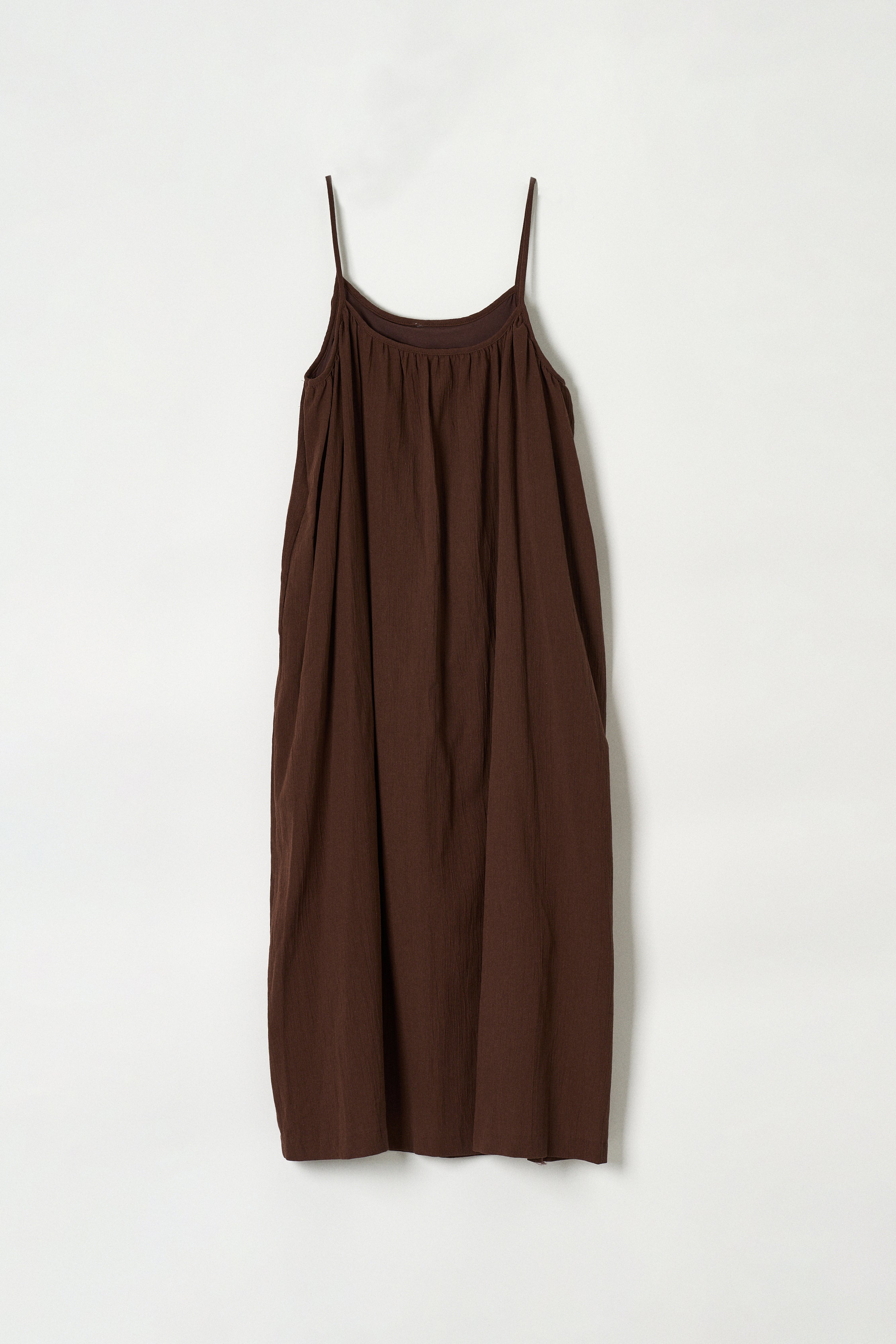 TUSCANY DRESS_BROWN