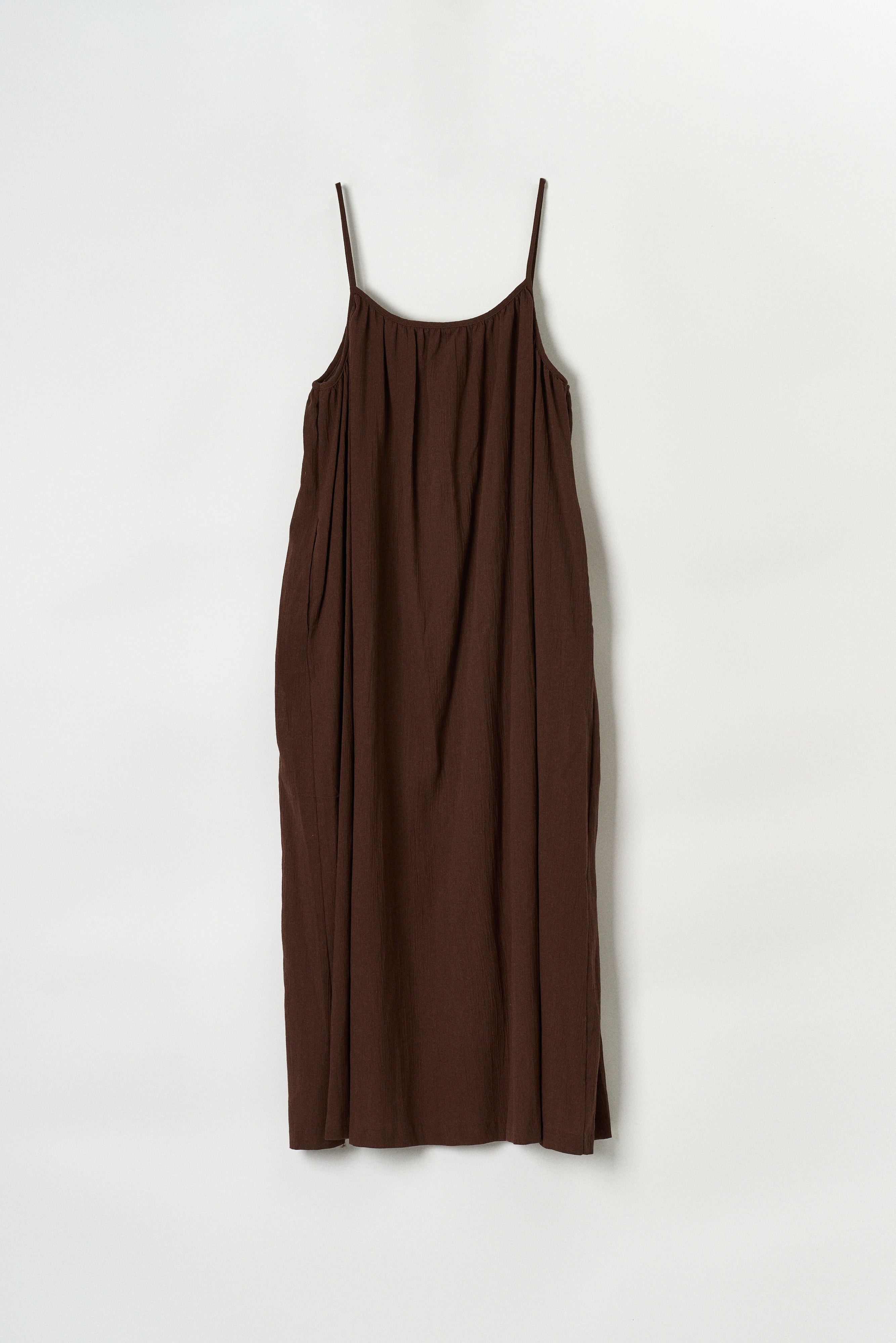 TUSCANY DRESS_BROWN