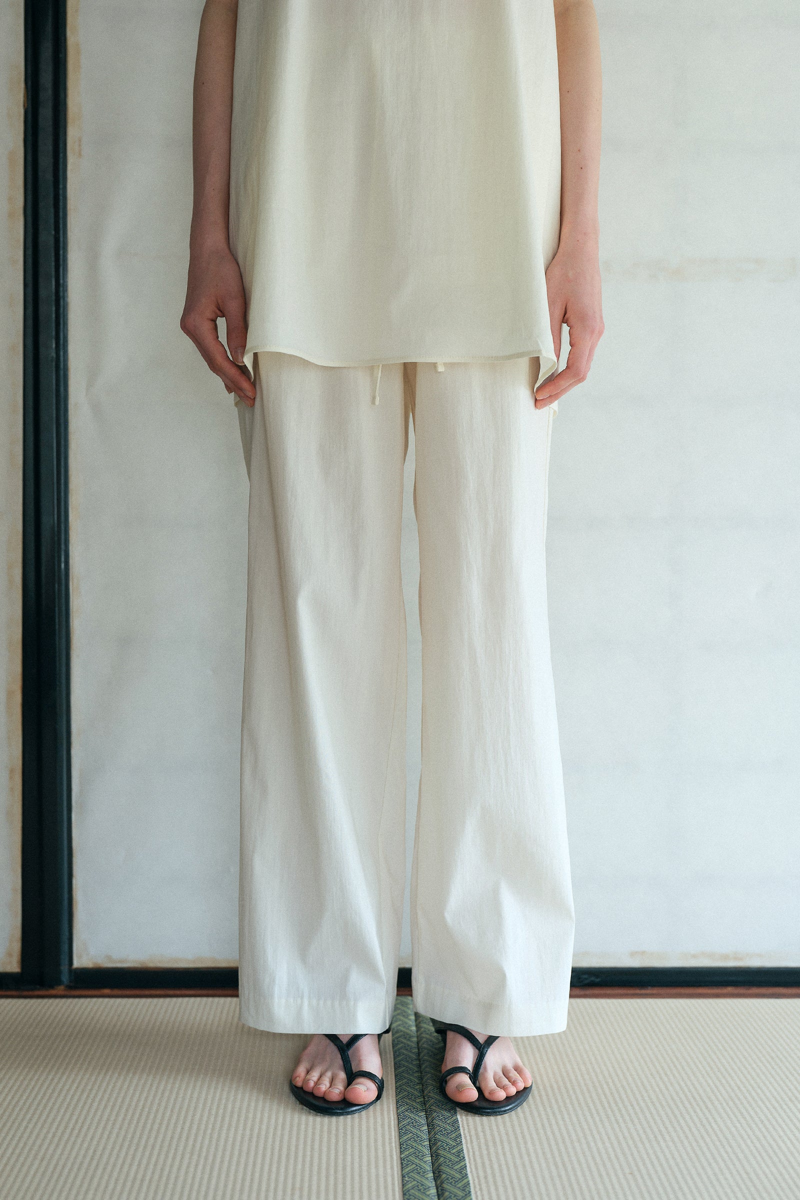 PANTALON MUSE_CRÈME