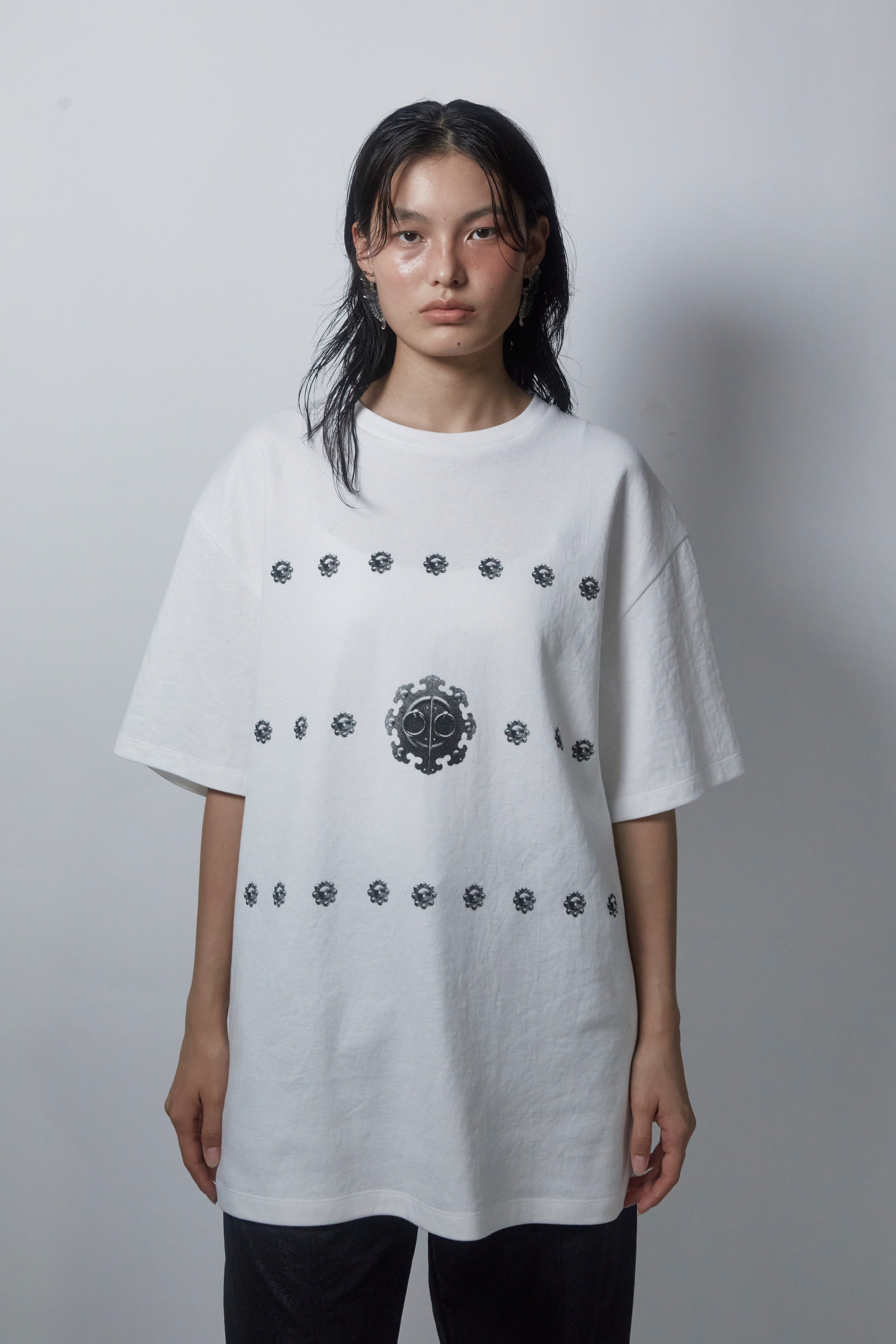 KOREAN DOOR T SHIRTS_BLANC