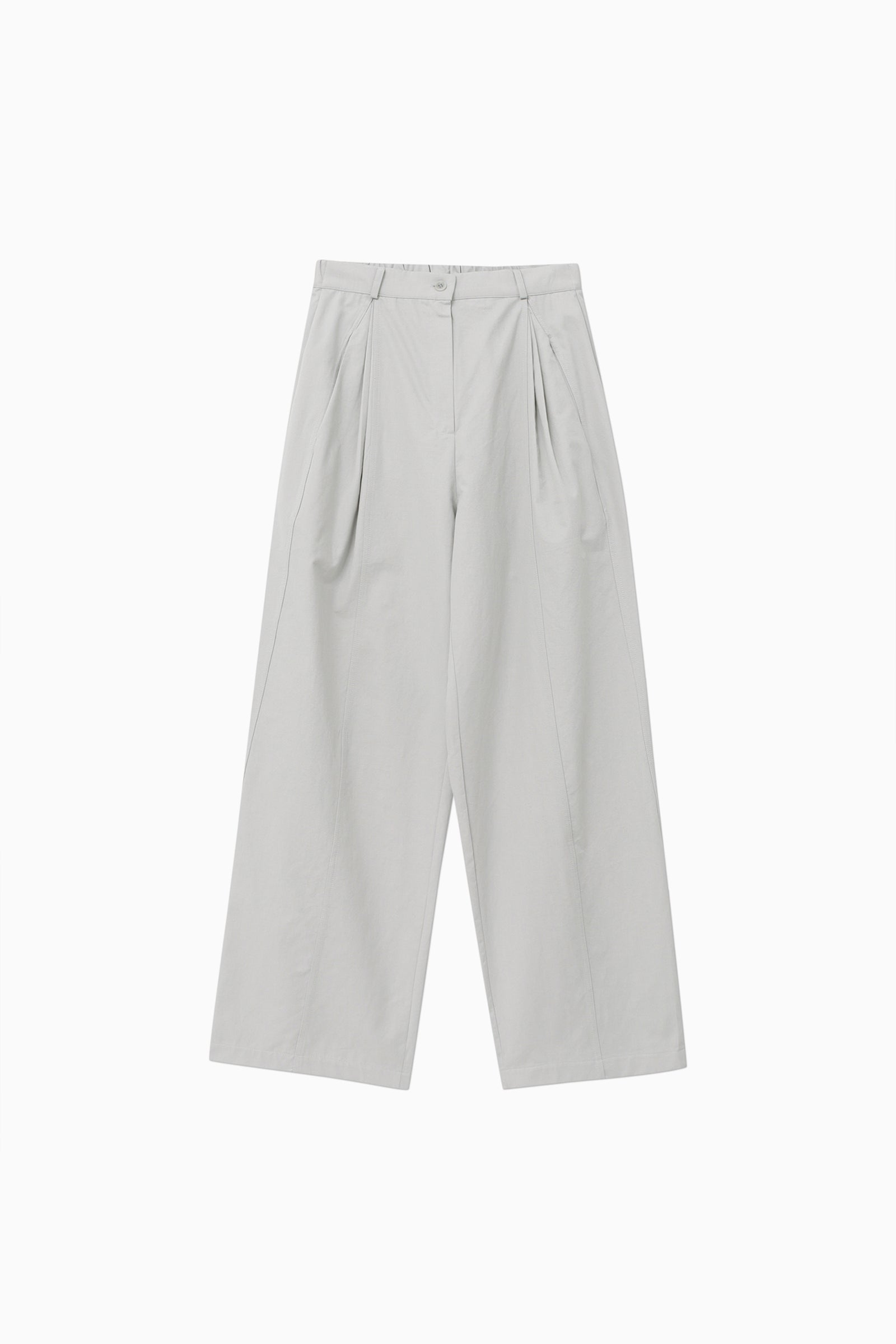PANTALON COLTON_GRIS CLAIRE