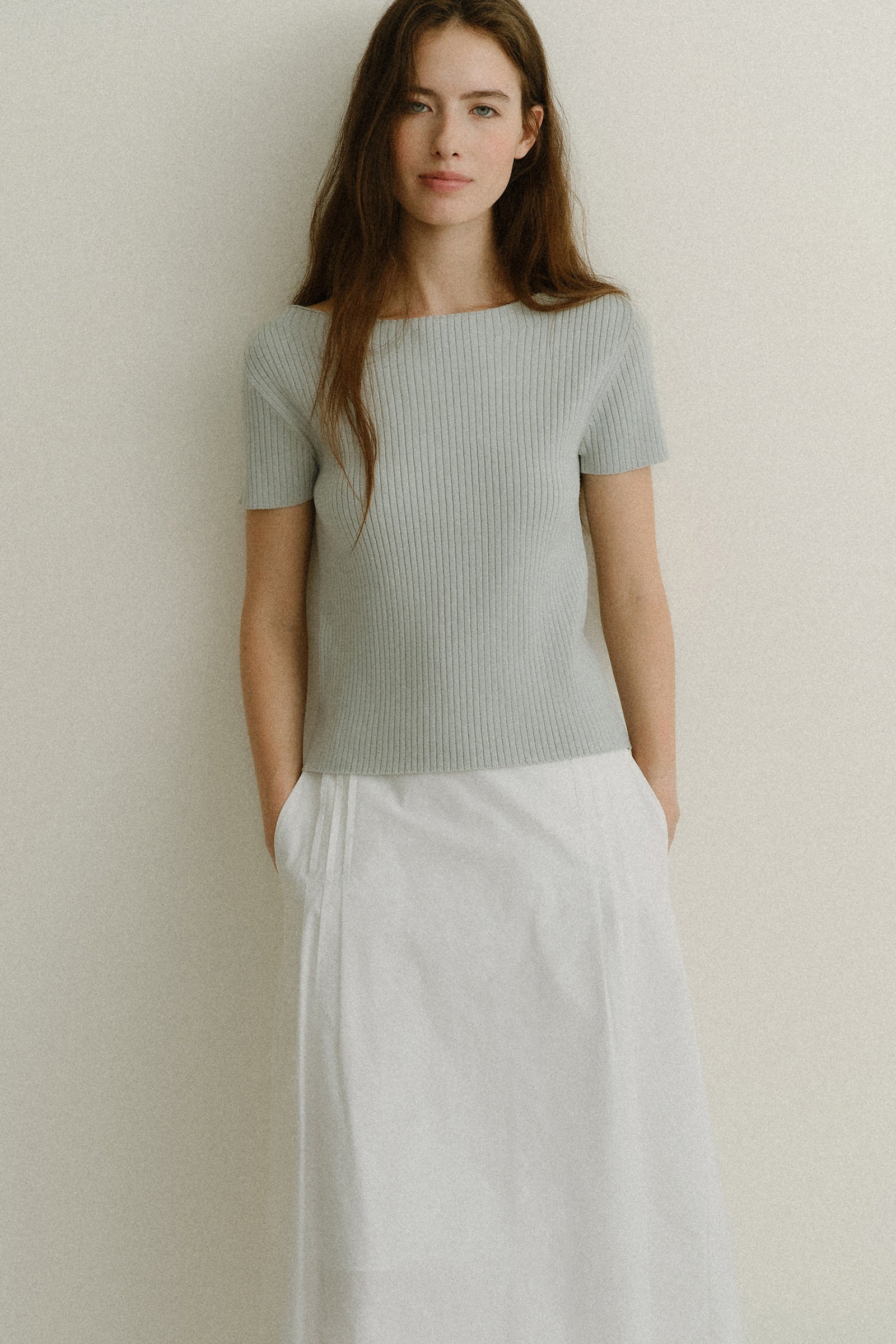 NIKO RIBBED KNIT_LIGHT BLUE