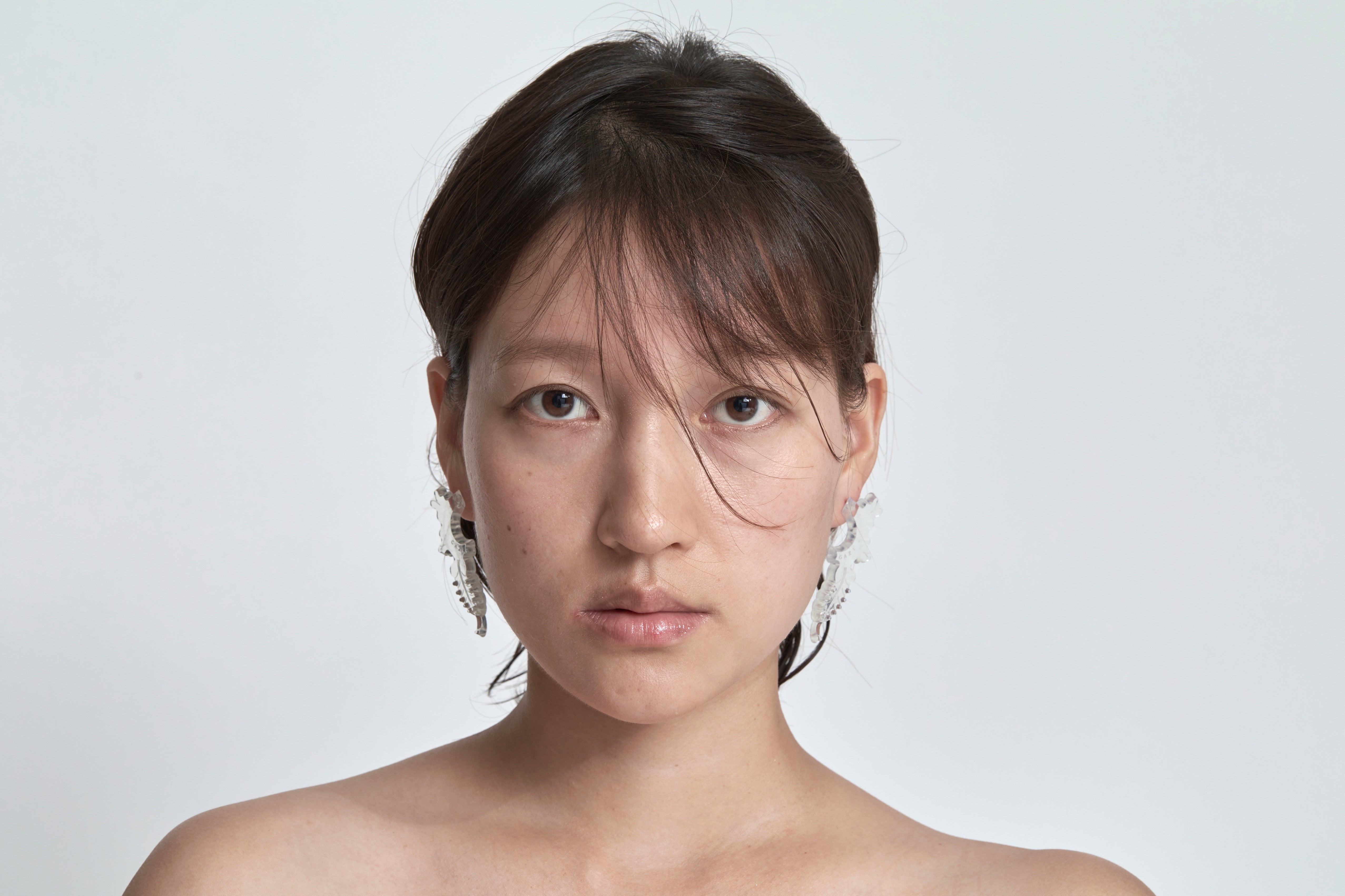 KOREAN DOORKNOB EARRINGS_BLANC