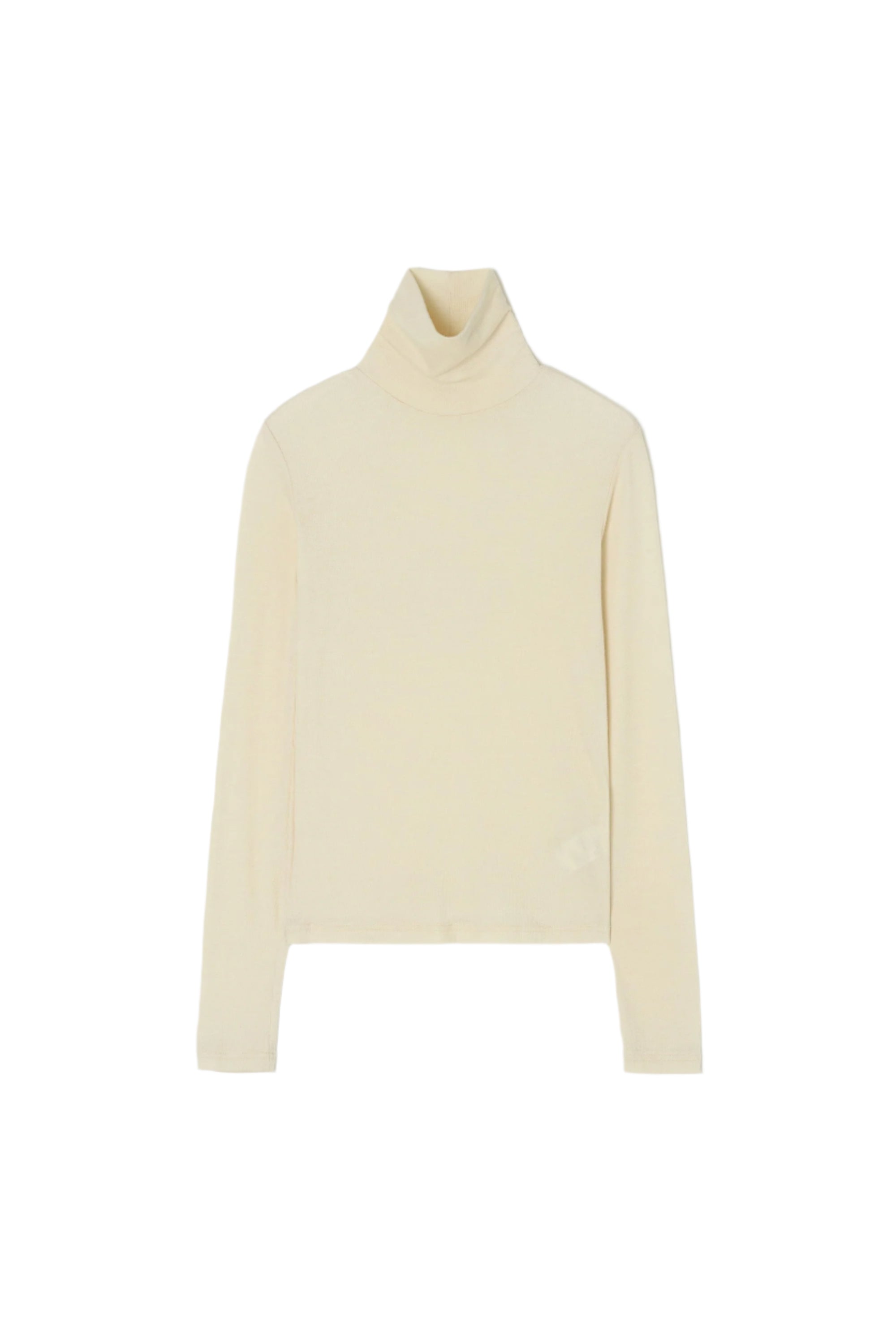 ESSENTIAL RIBBED WOOL TURTLENECK_IVORY