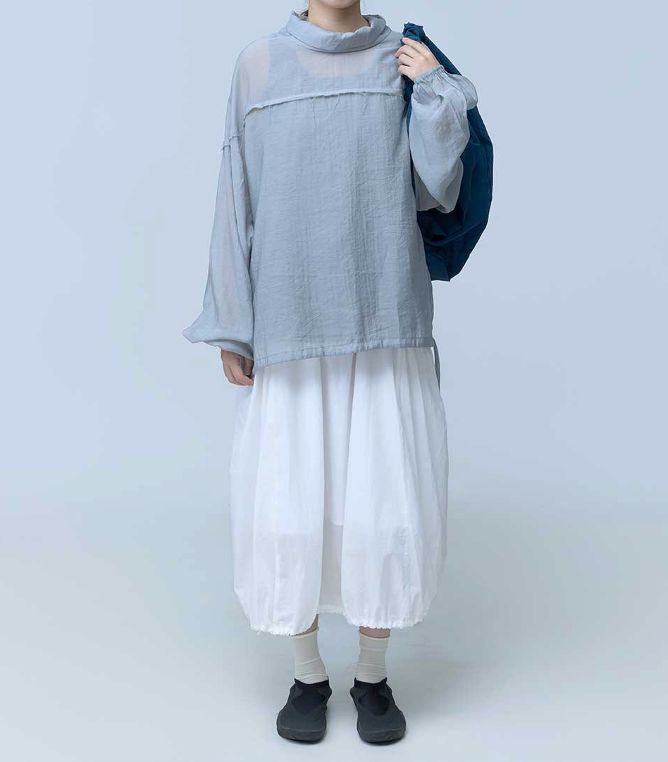 MID TANGLE TWIST BAG_BLUE