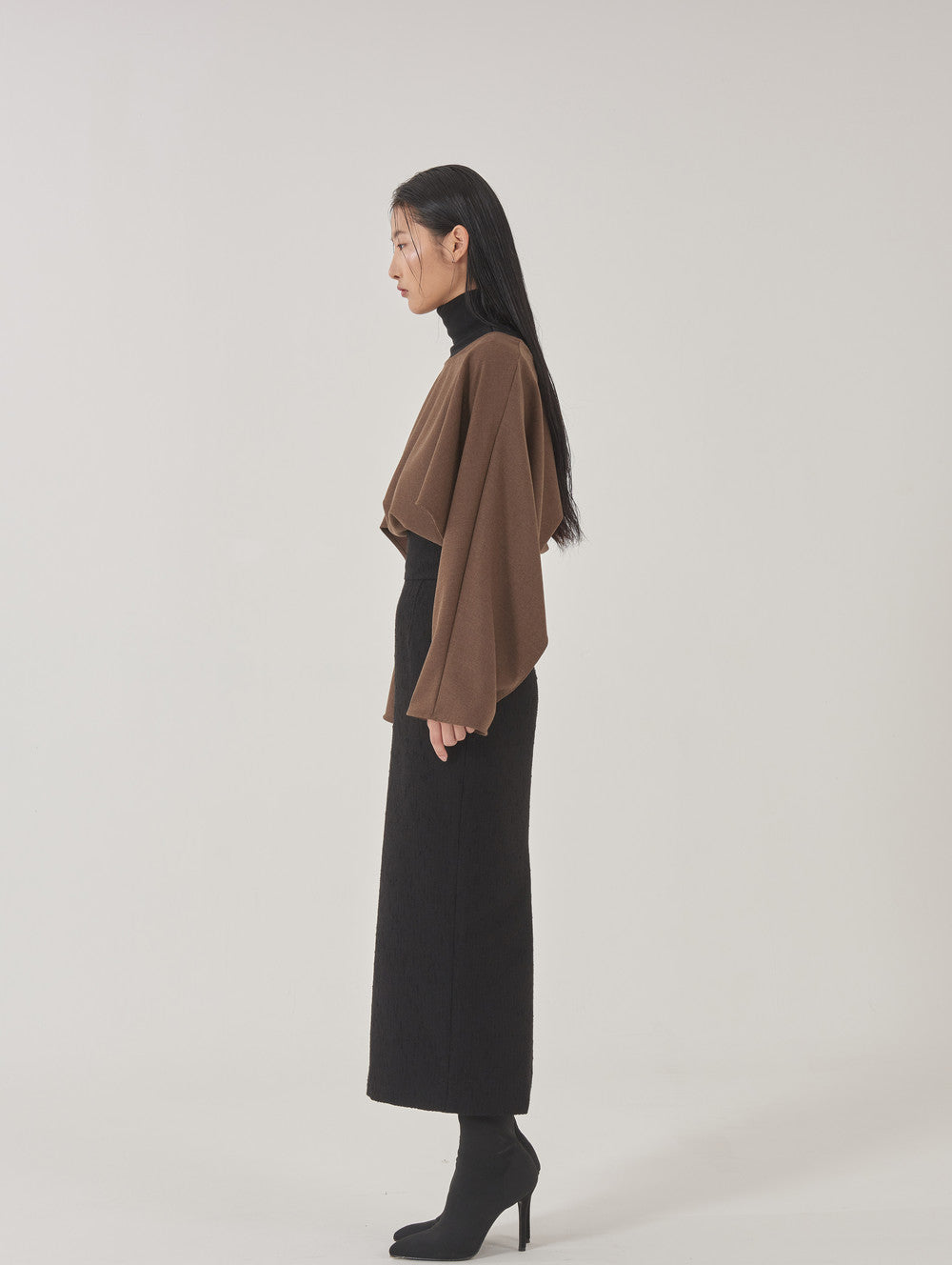 NATURAL BLACK SKIRT_NOIR