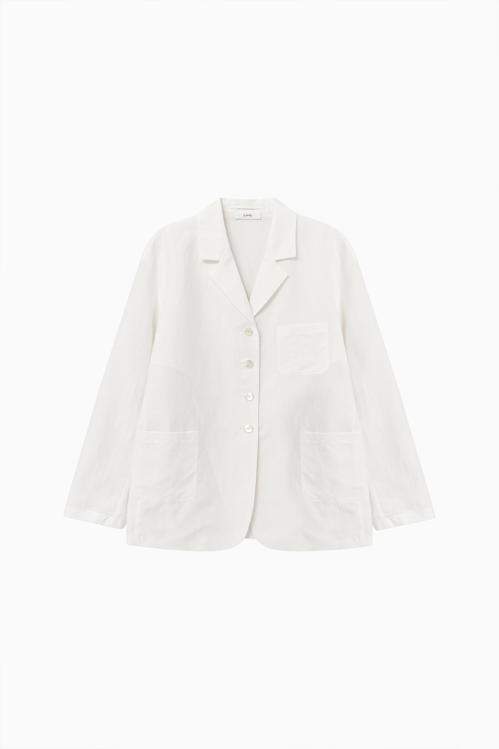 SEVILLA LINEN JACKET_IVOIRE