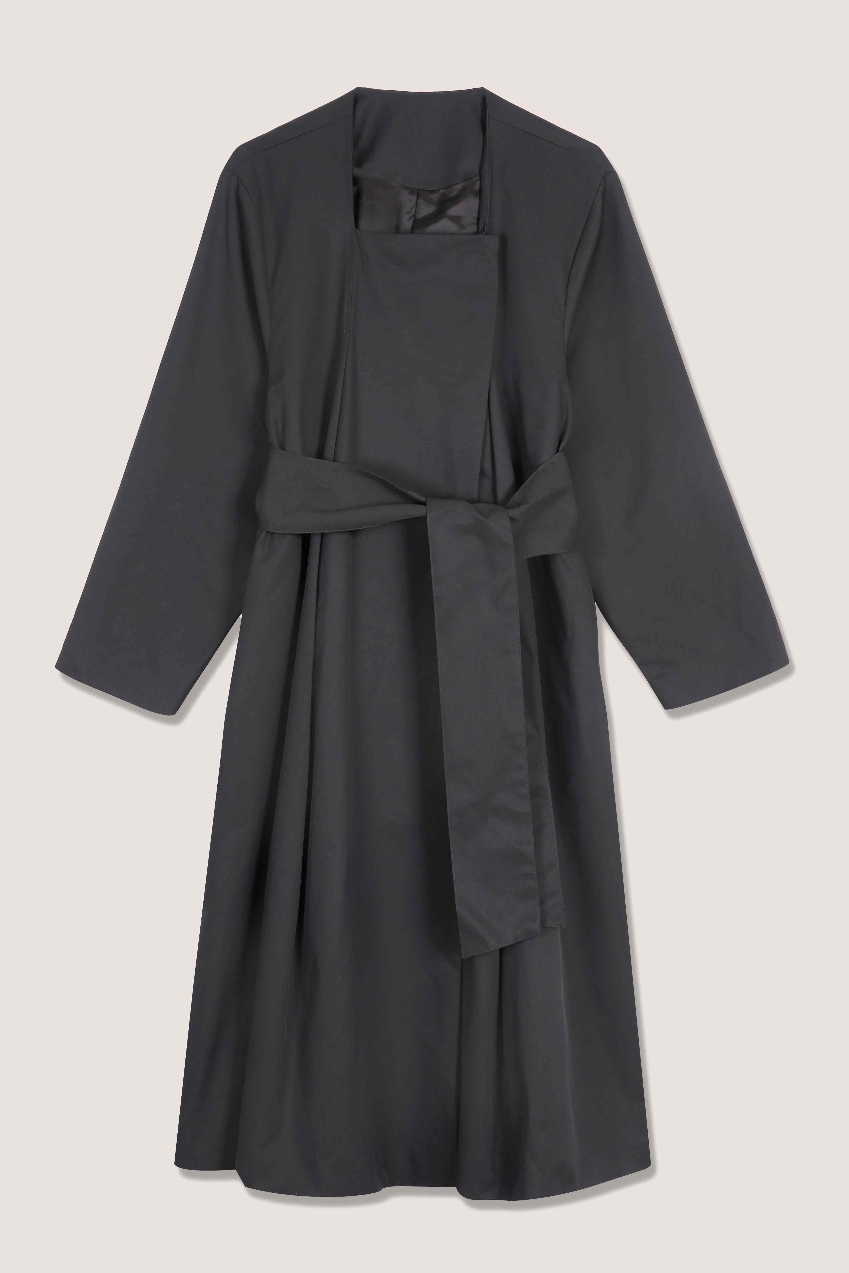 DRUMAGI TENCH COAT_KAKI GRIS